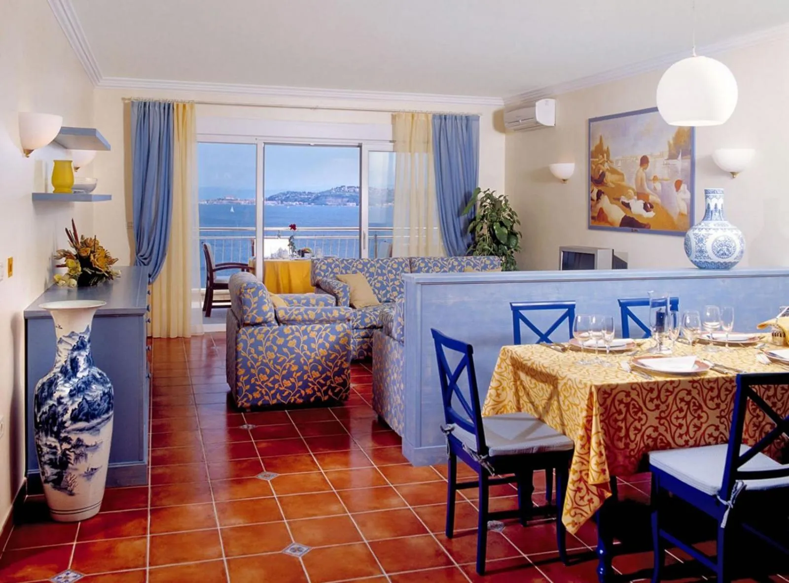 Seating area in Skiper Apartments & Golf Resort