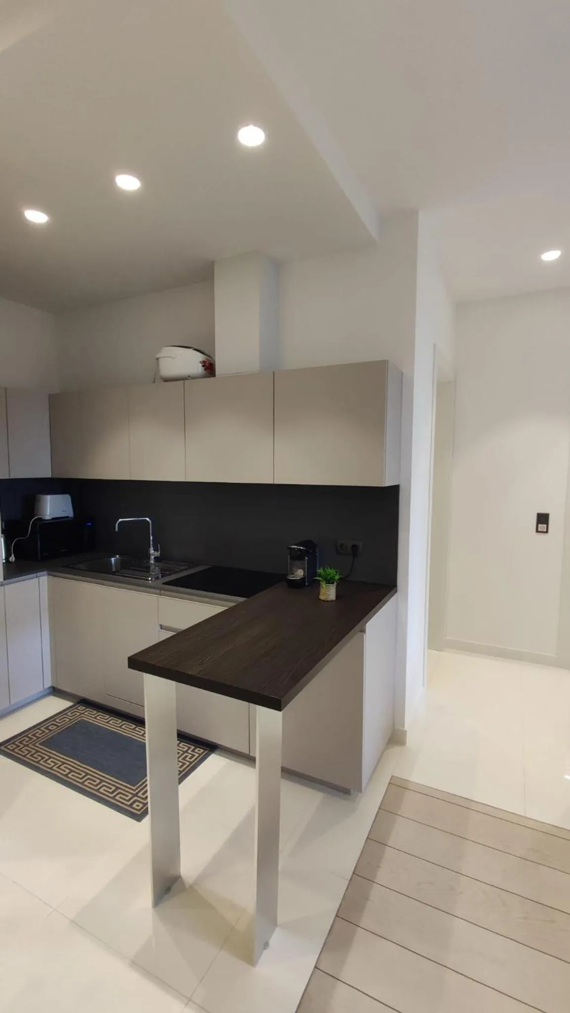 Kitchen or kitchenette in Skiper Apartments & Golf Resort