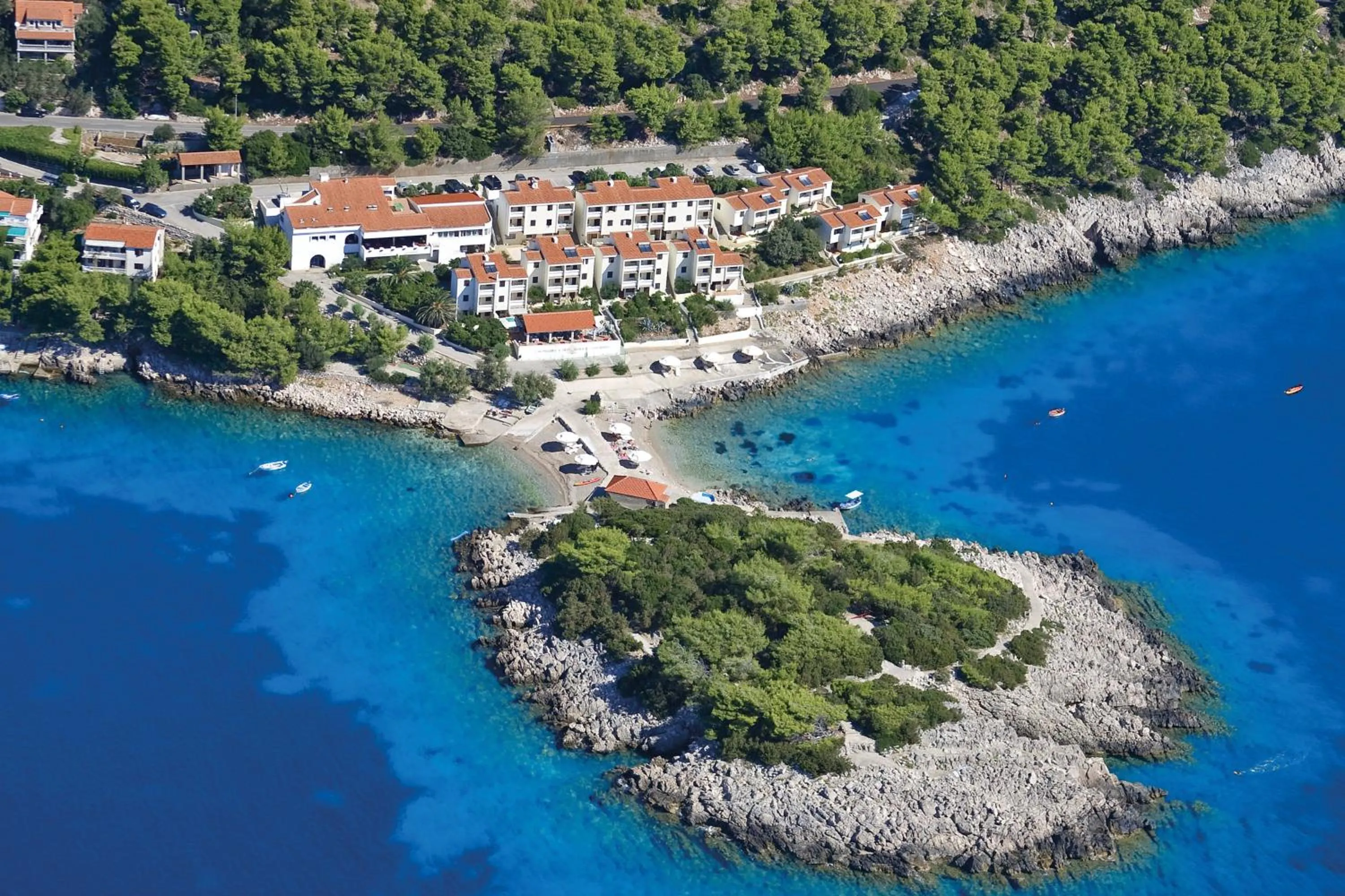 Bird's eye view in Hotel Priscapac Resort & Apartments