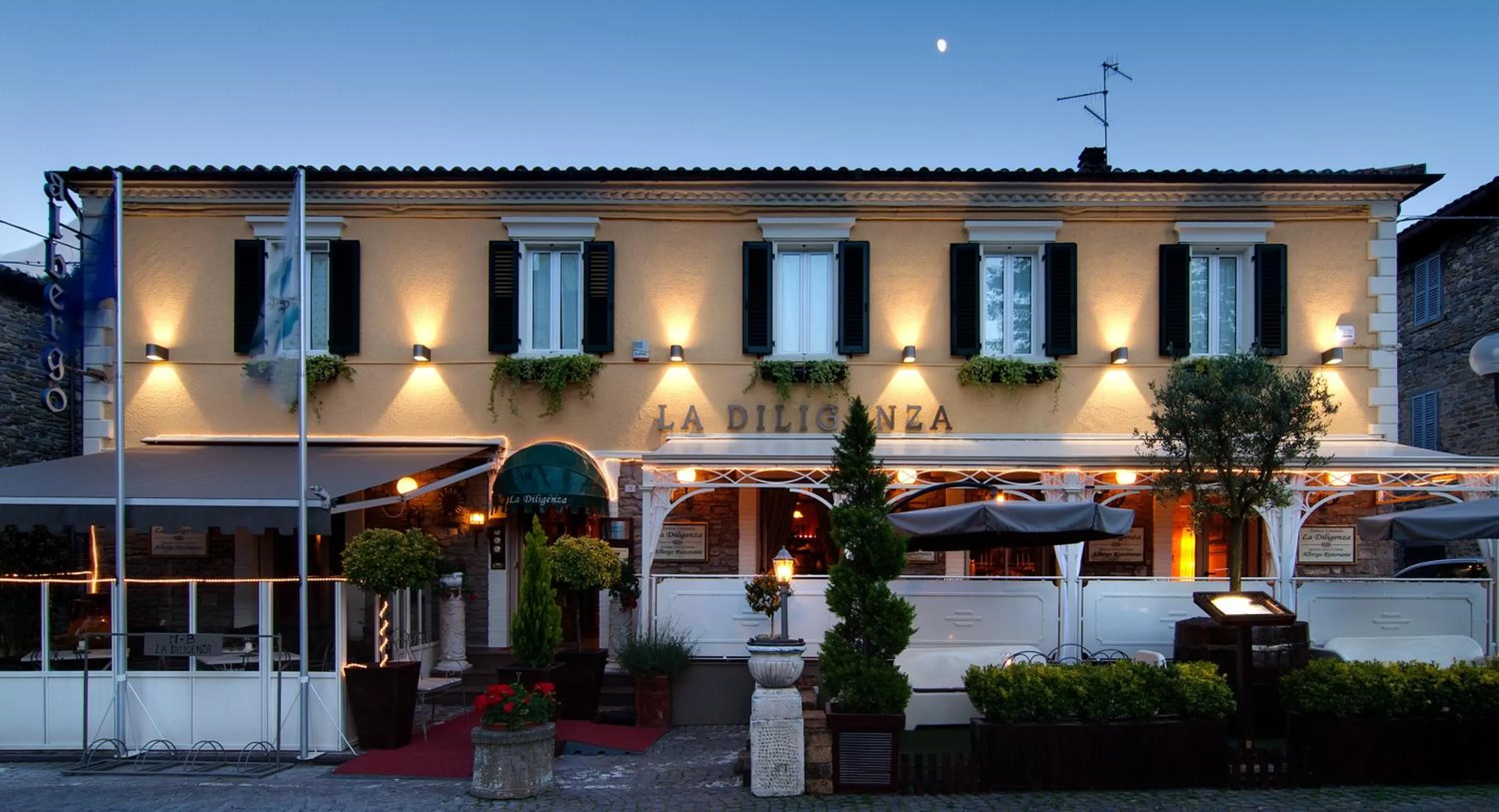 Facade/entrance in Relais Antica Locanda La Diligenza