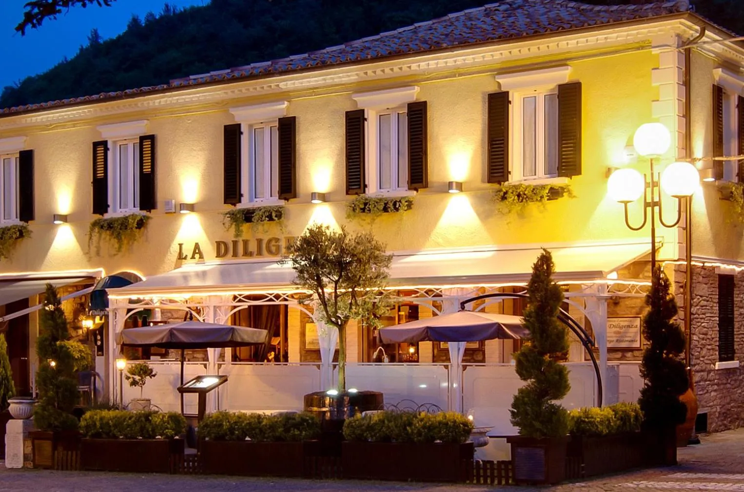 Property building in Relais Antica Locanda La Diligenza