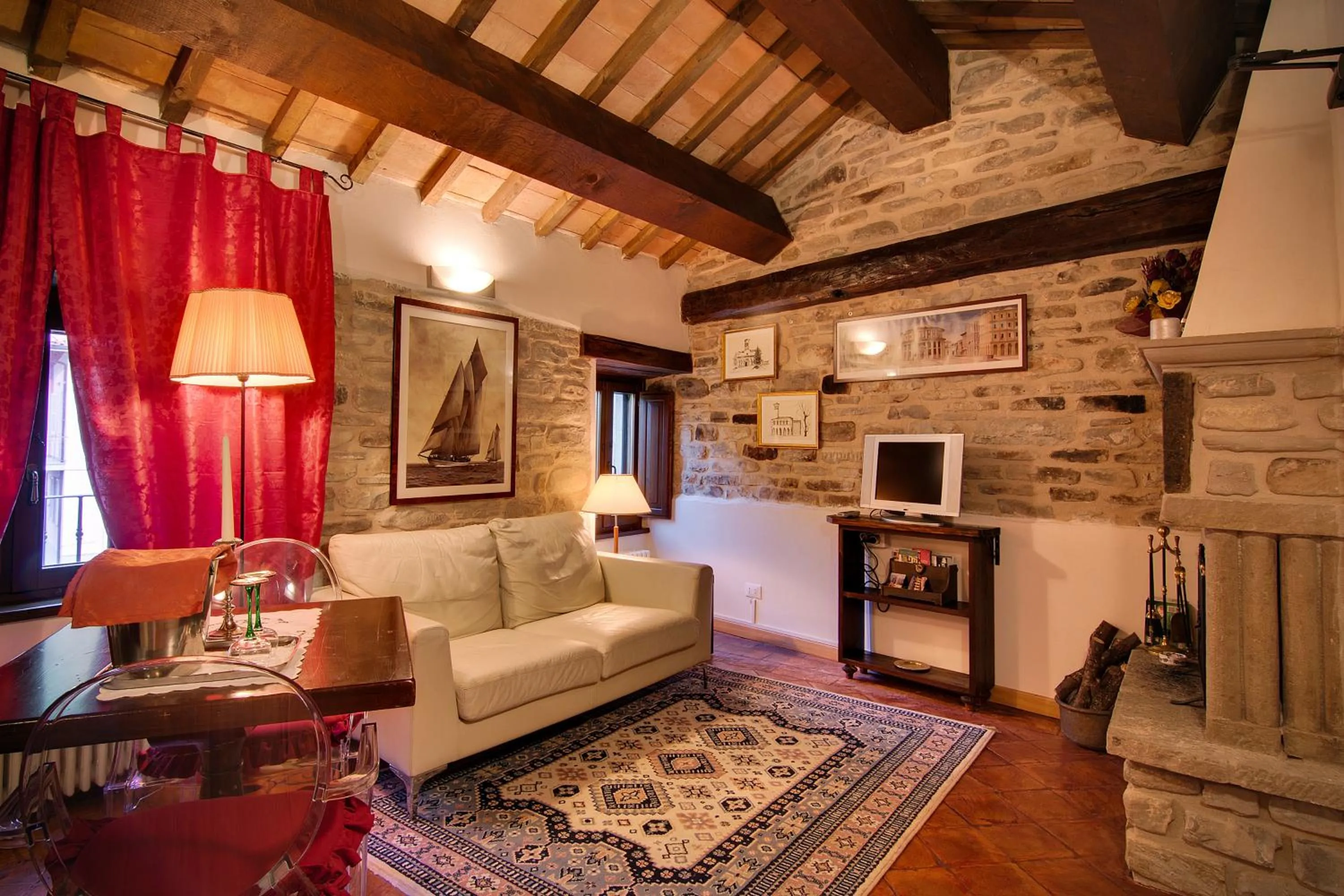 Living room in Relais Antica Locanda La Diligenza