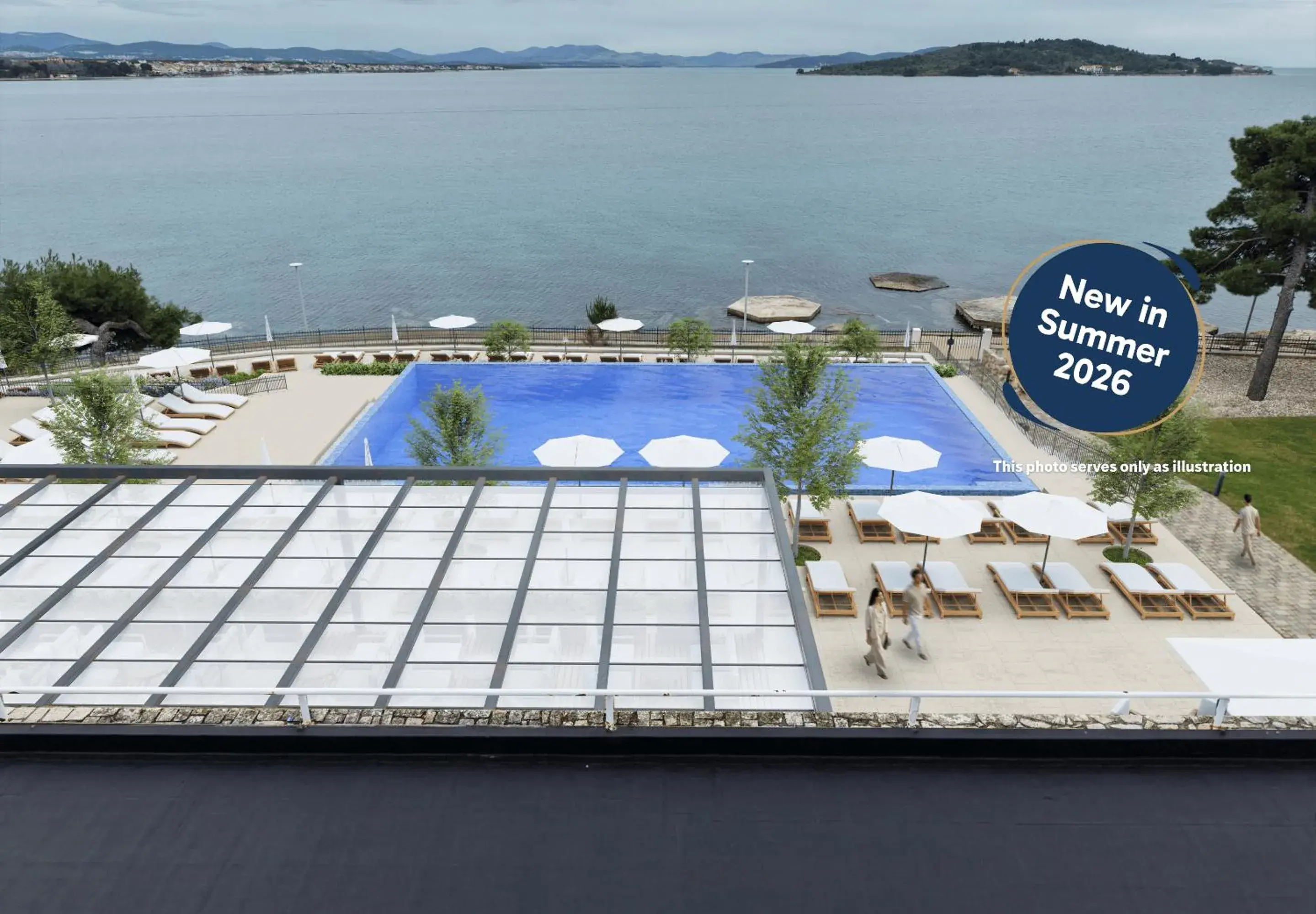 Pool view in Hotel Punta Pool view in Hotel Punta