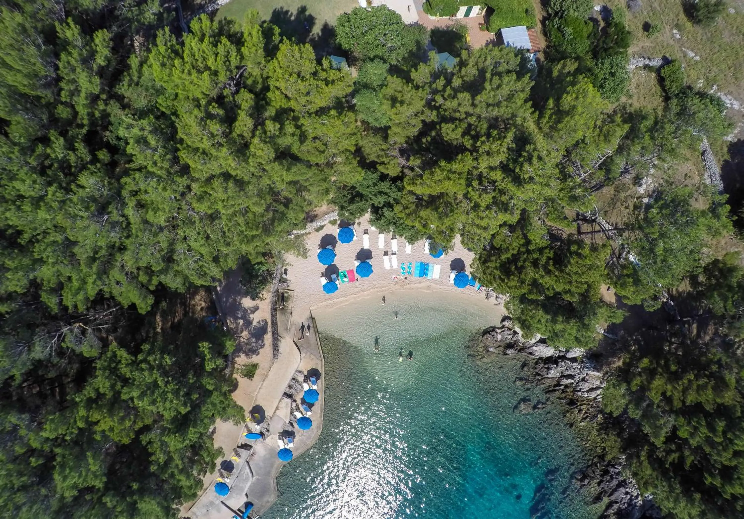 Fishing in Hotel Manora