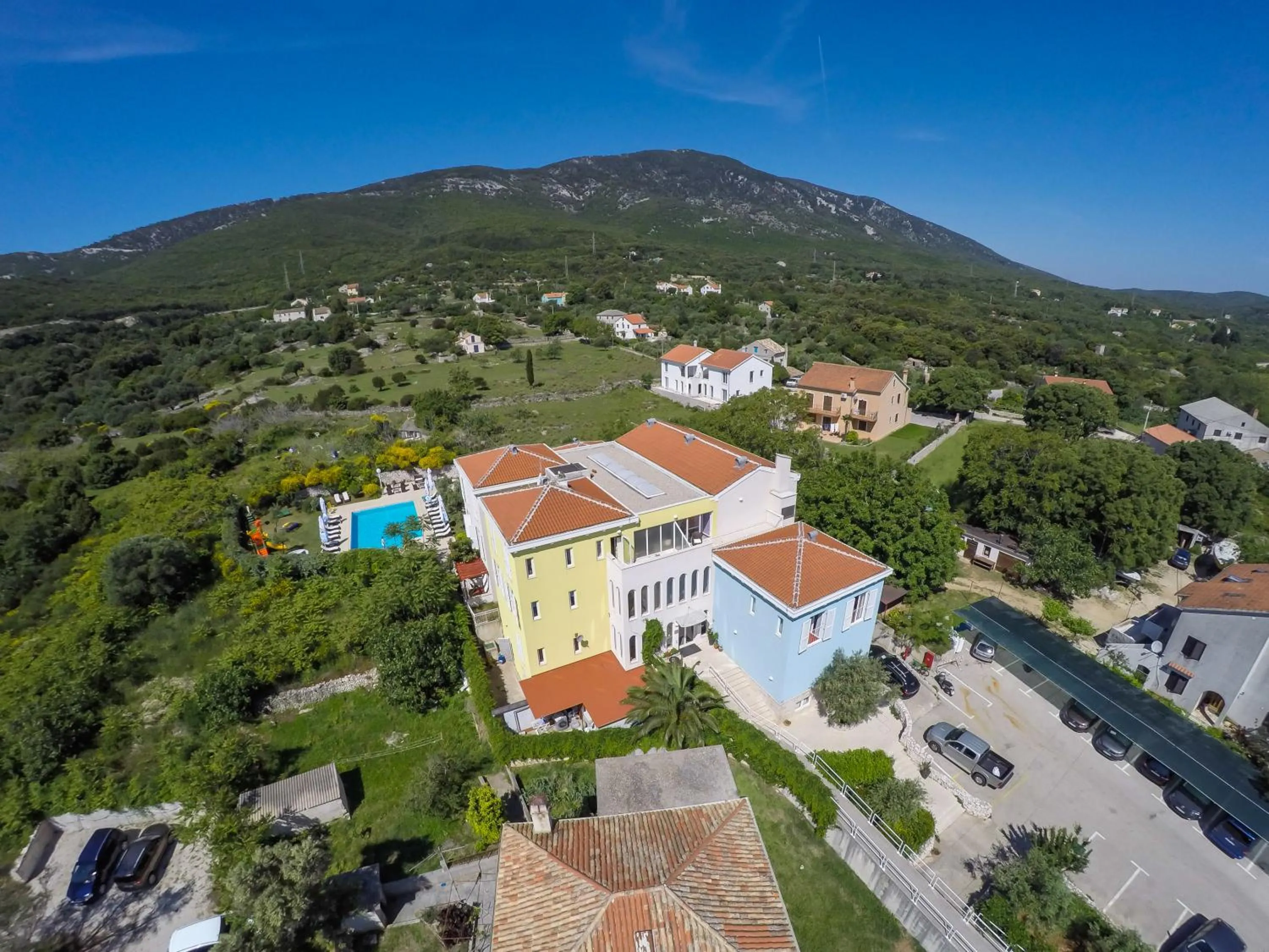 Bird's eye view in Hotel Manora