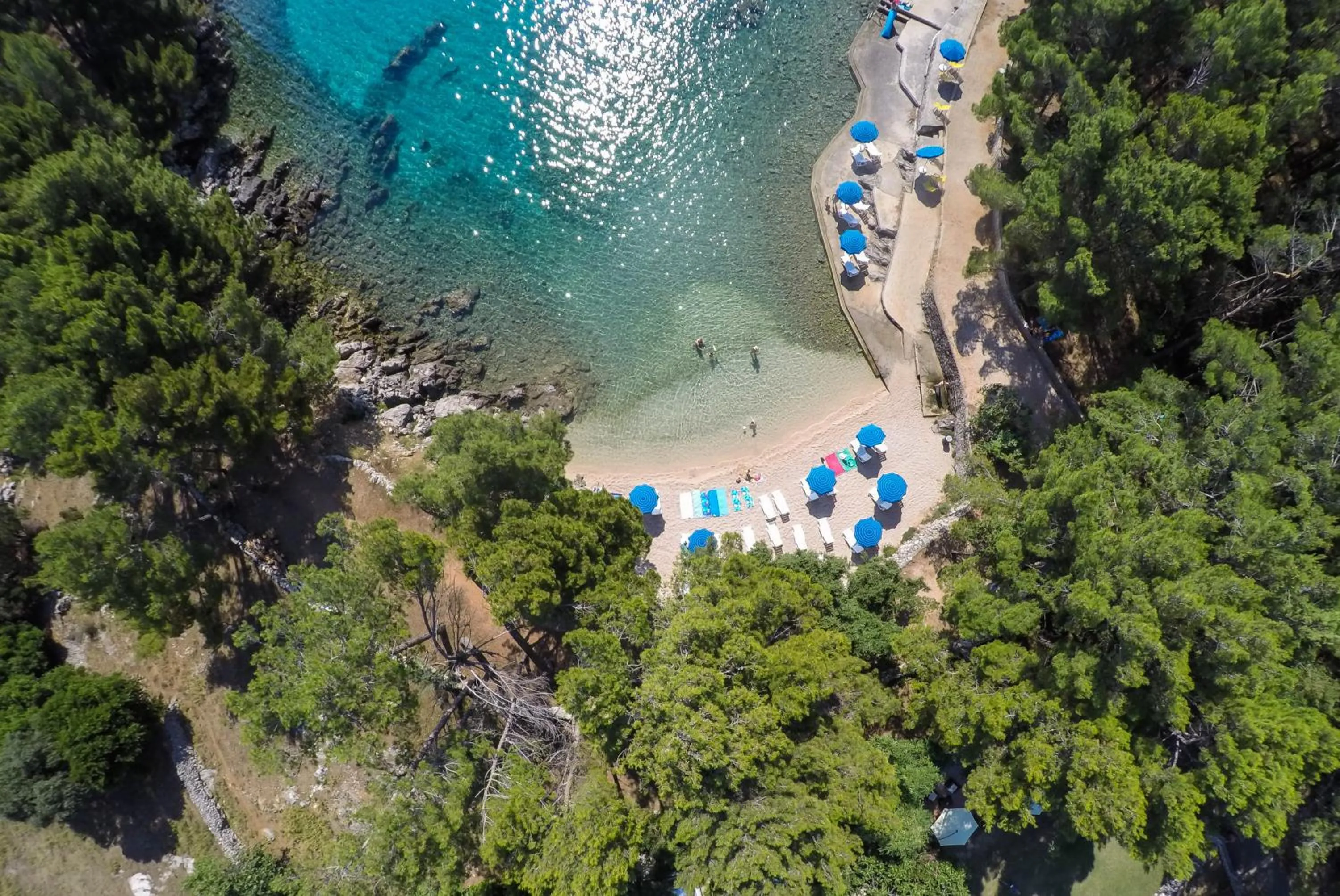Beach in Hotel Manora