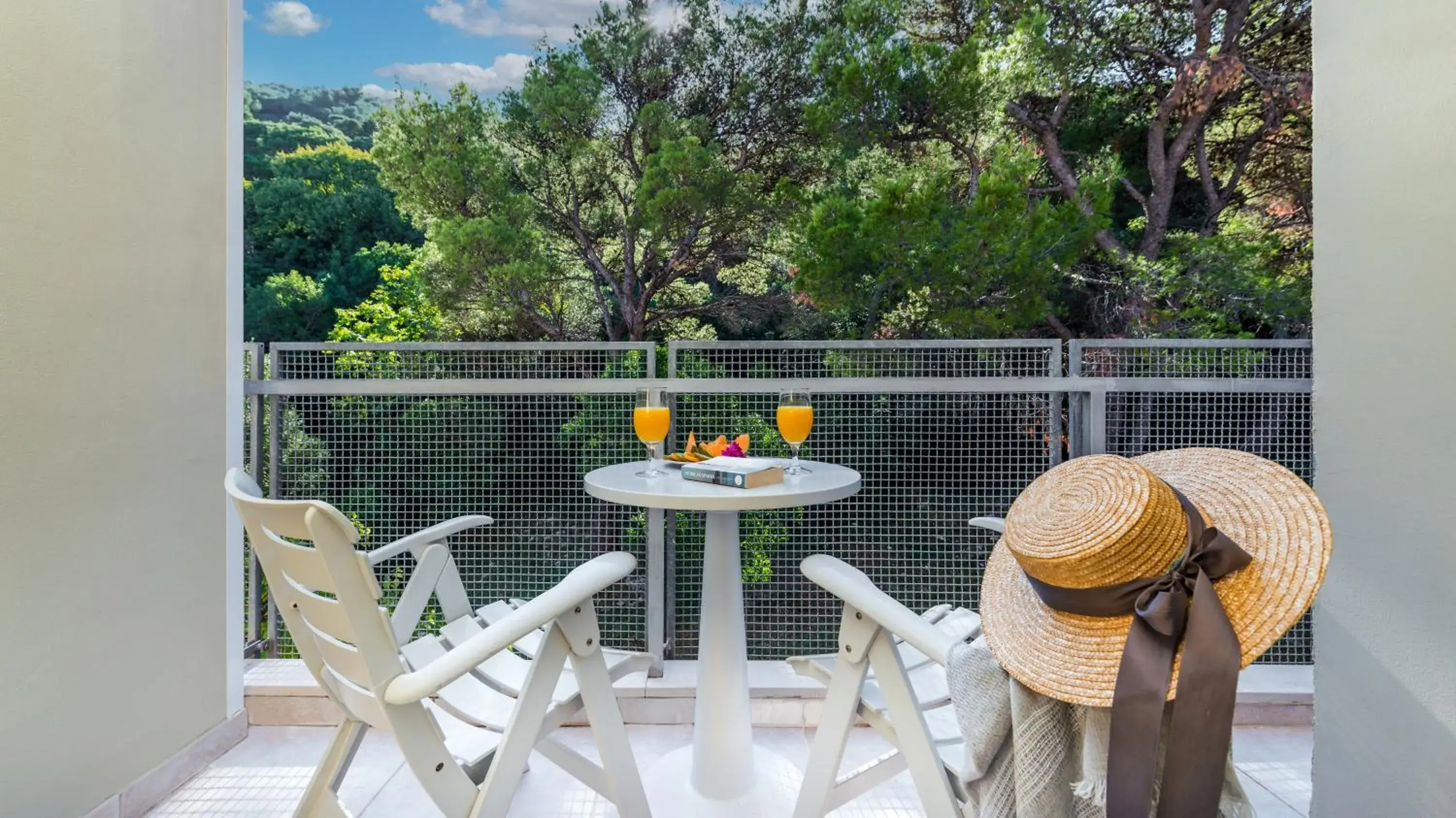 Double Room with Balcony and Park View in Hotel Uvala Double Room with Balcony and Park View in Hotel Uvala