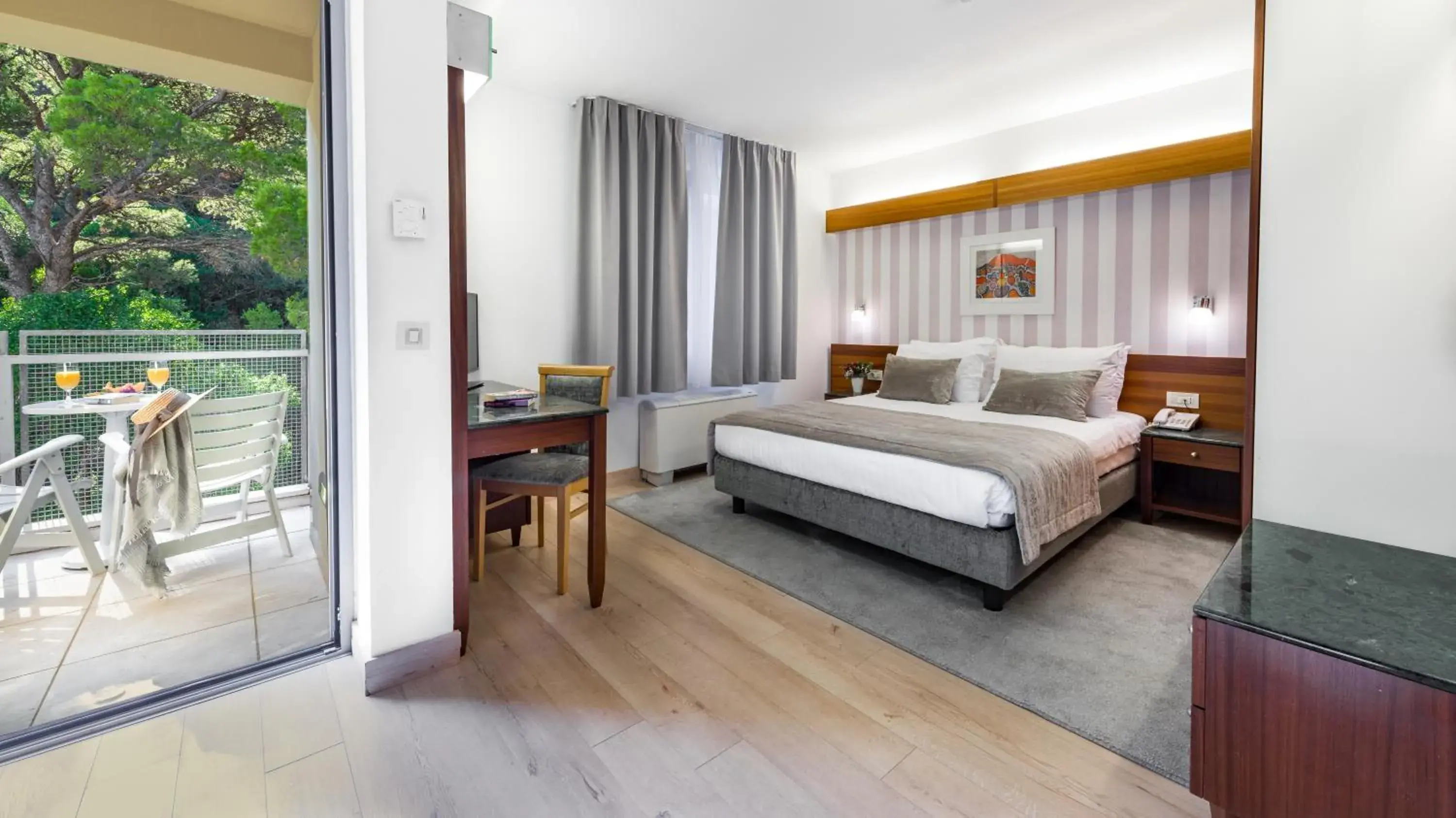 Bed in Hotel Uvala Bed in Hotel Uvala