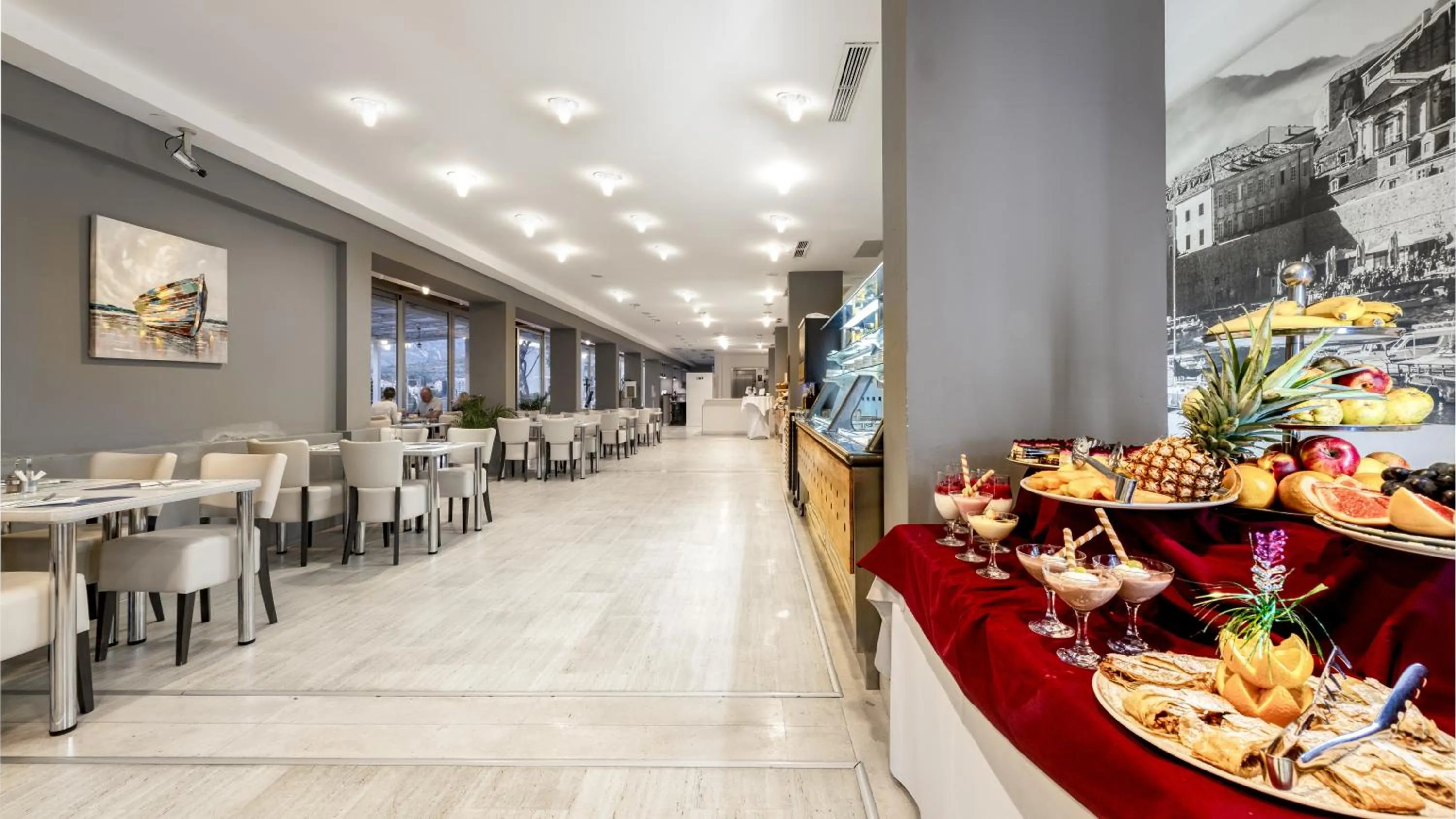 Breakfast in Hotel Uvala