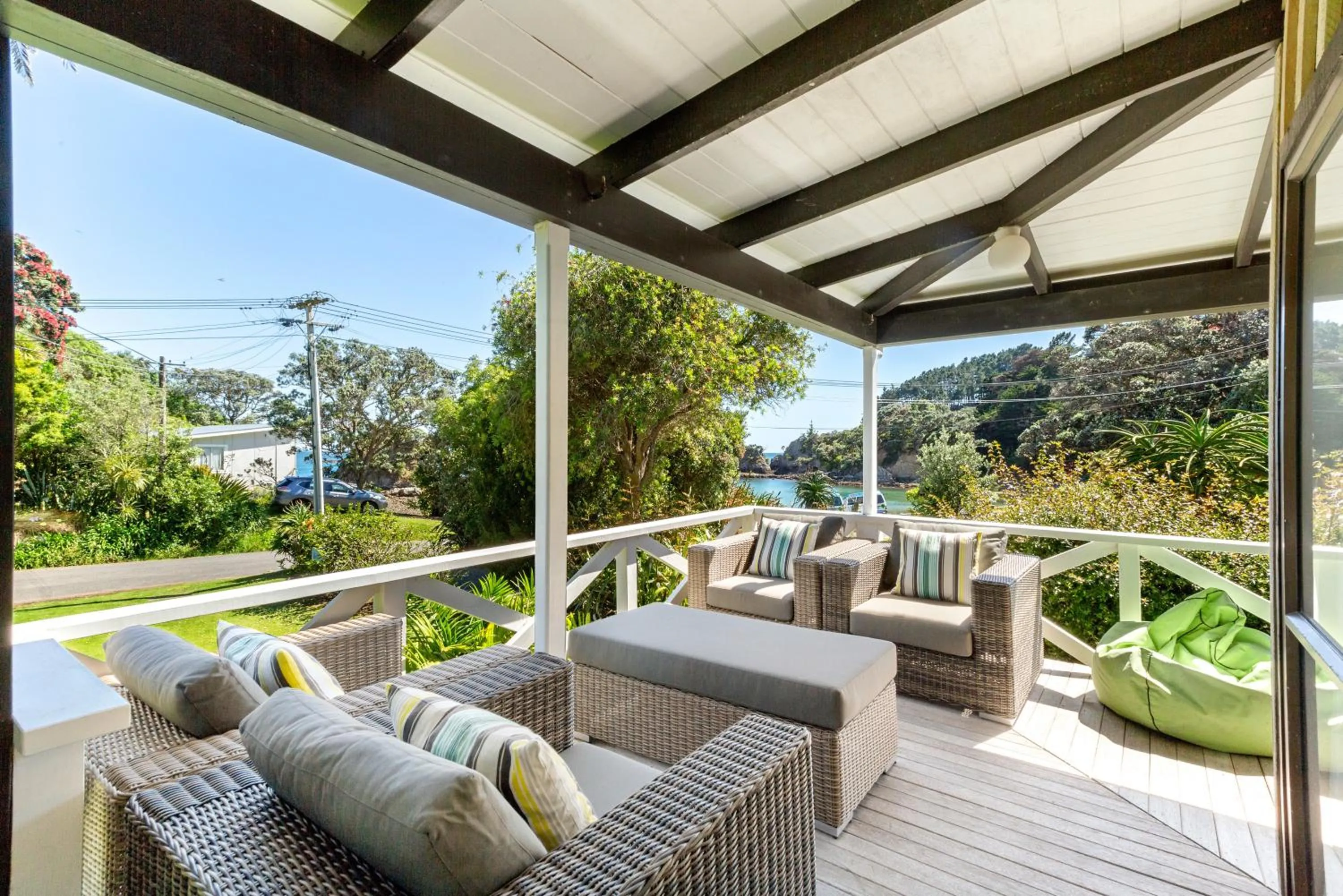 Drop Anchor at Enclosure Bay Beach by Waiheke Unlimited