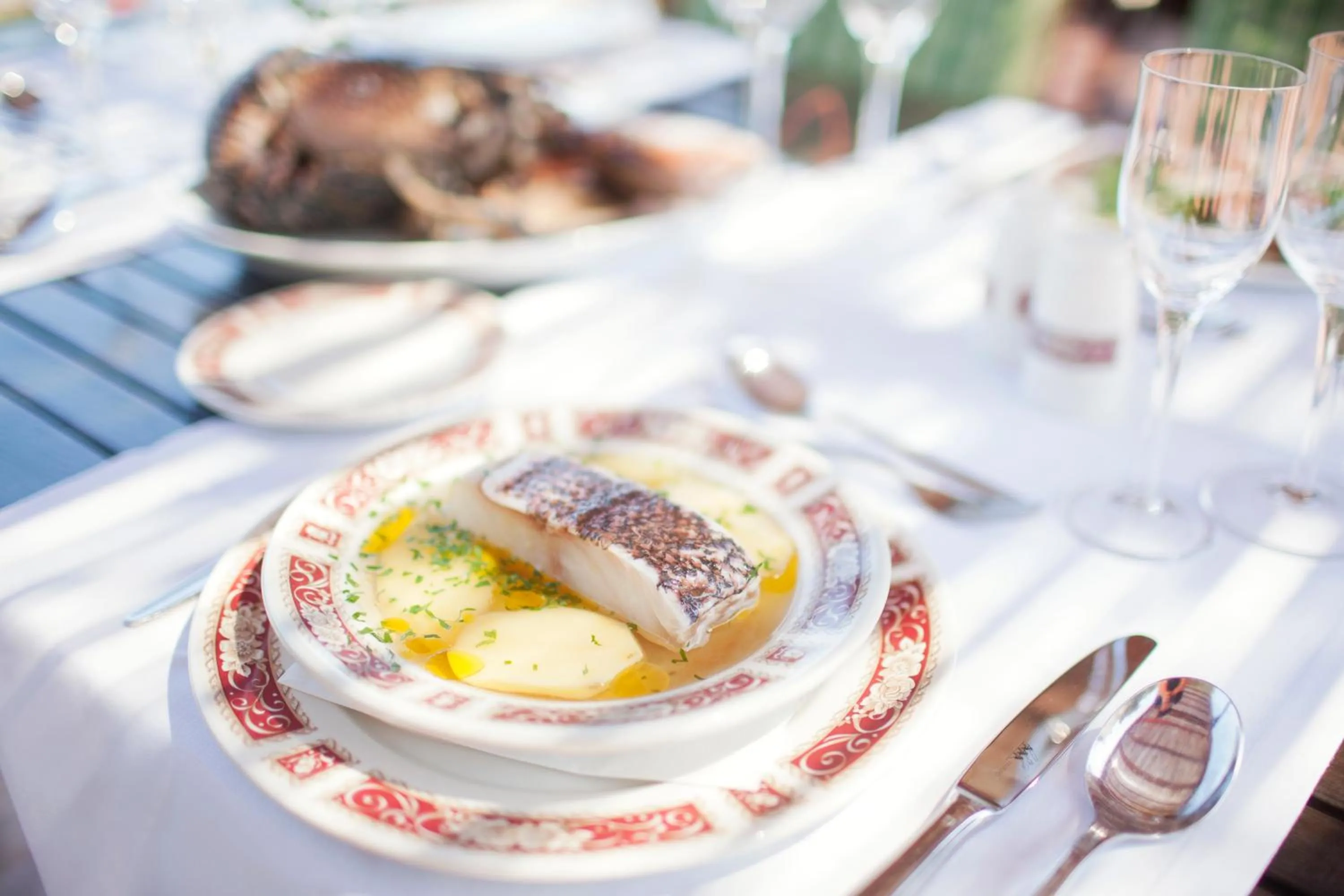 Food in Hotel Odisej