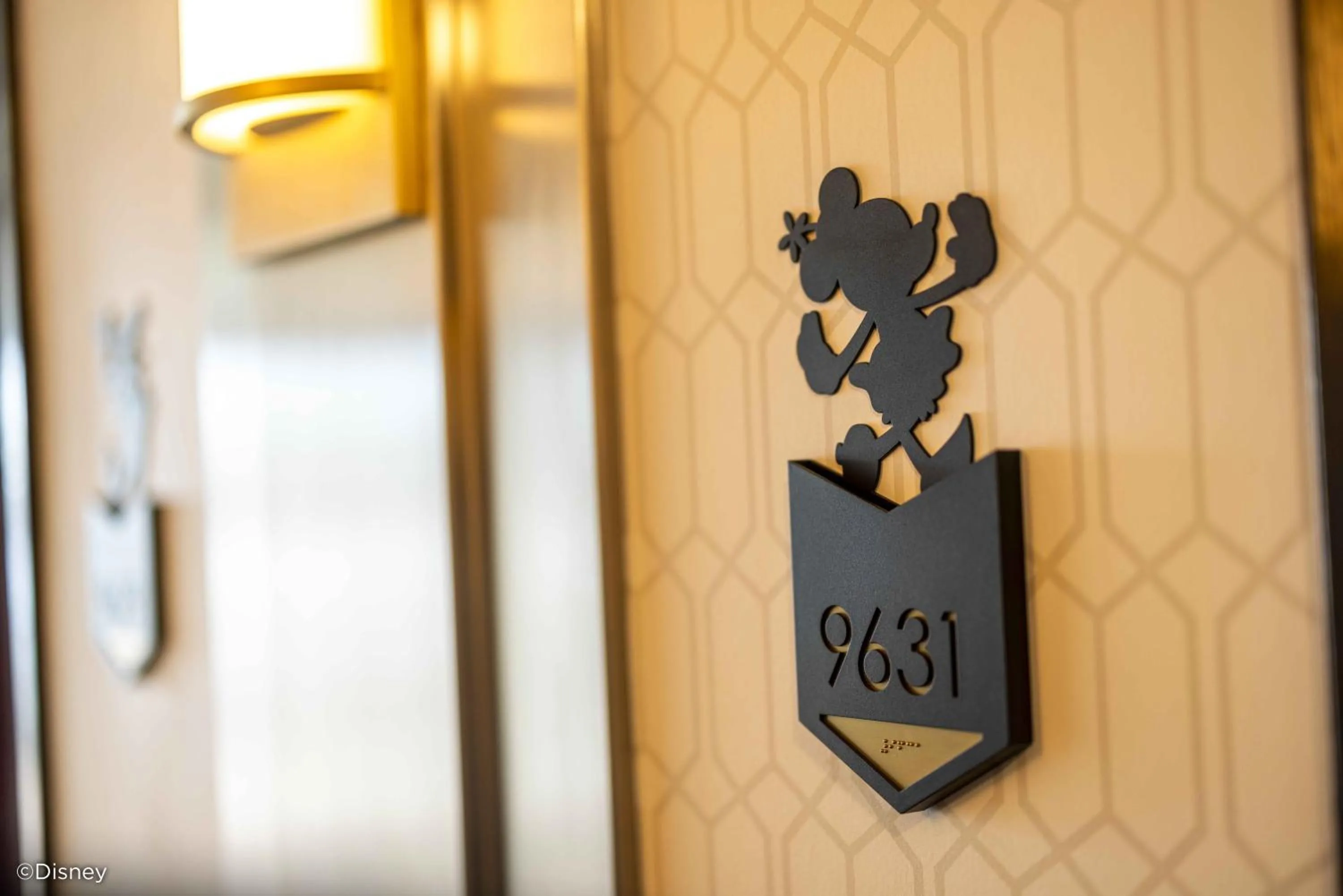 Decorative detail in Disney's Hollywood Hotel