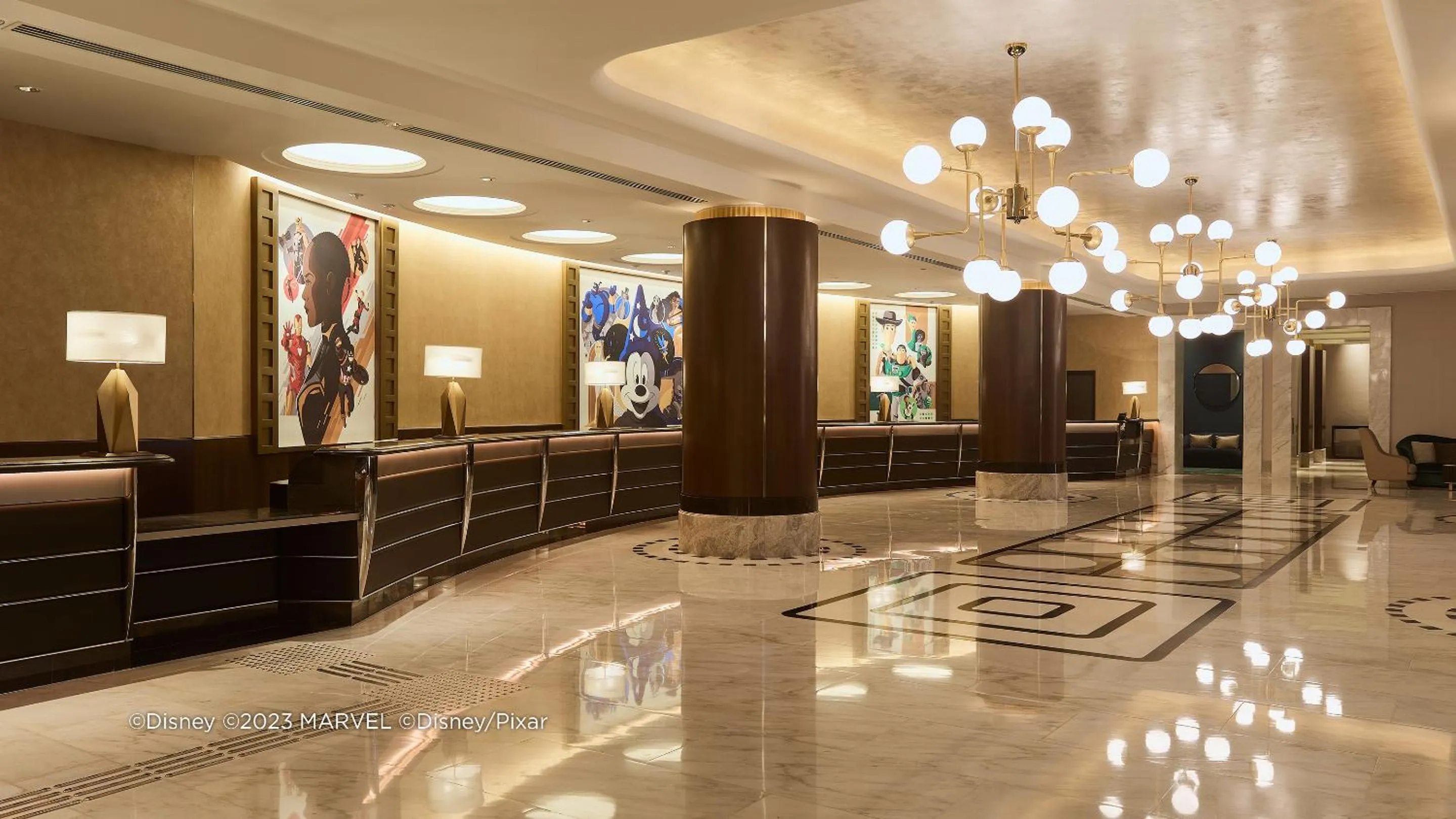 Lobby or reception in Disney's Hollywood Hotel