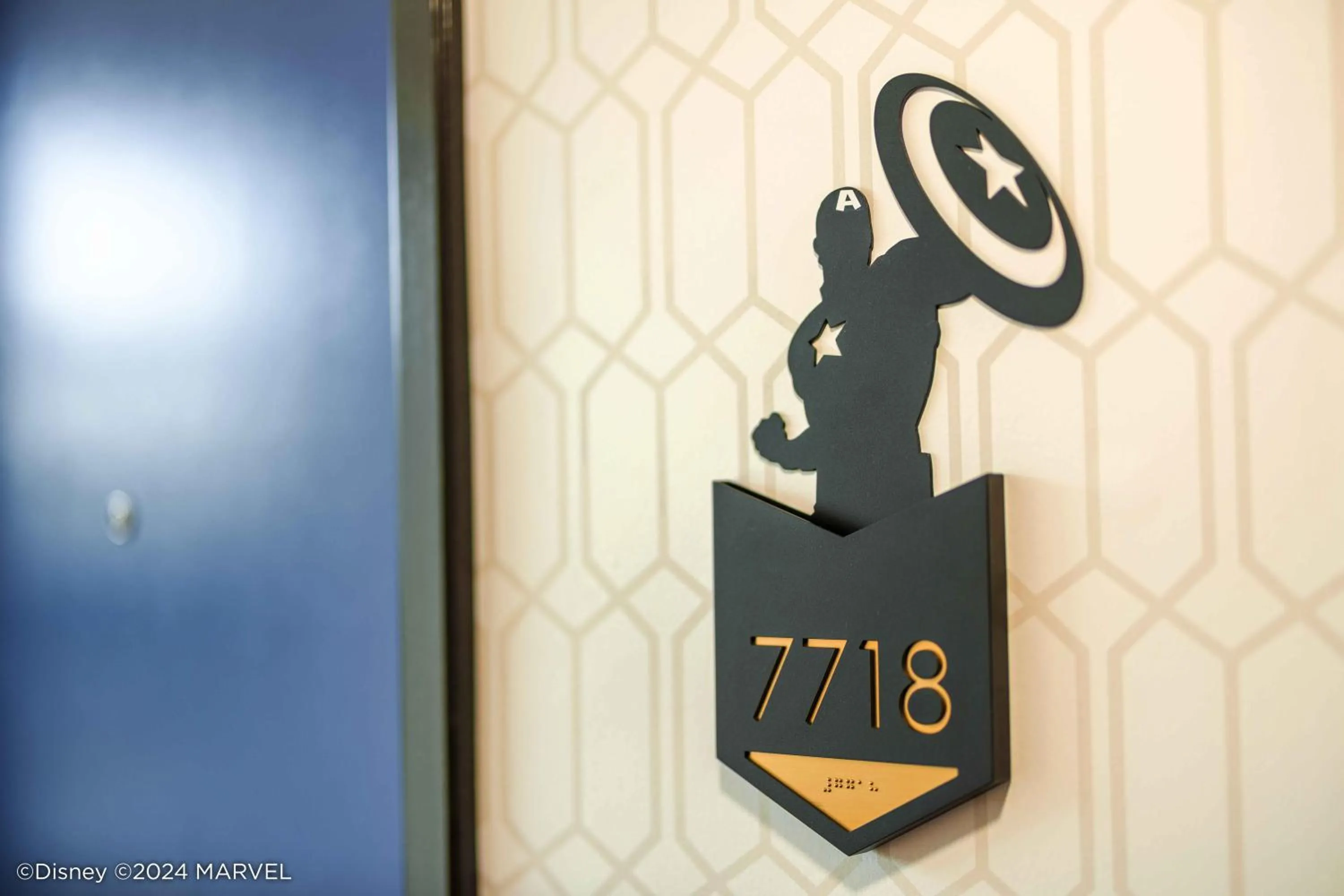 Decorative detail in Disney's Hollywood Hotel