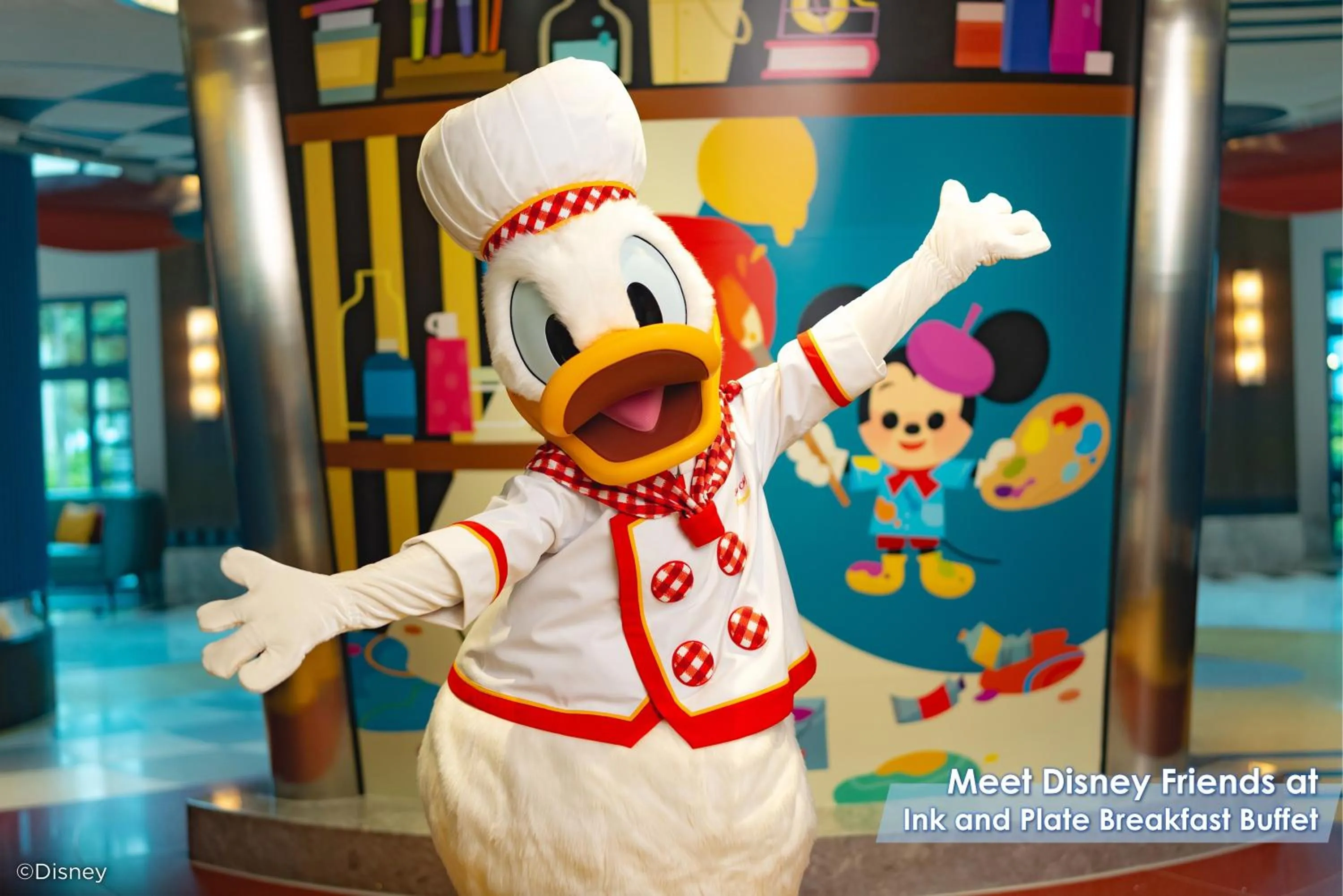 Breakfast in Disney's Hollywood Hotel