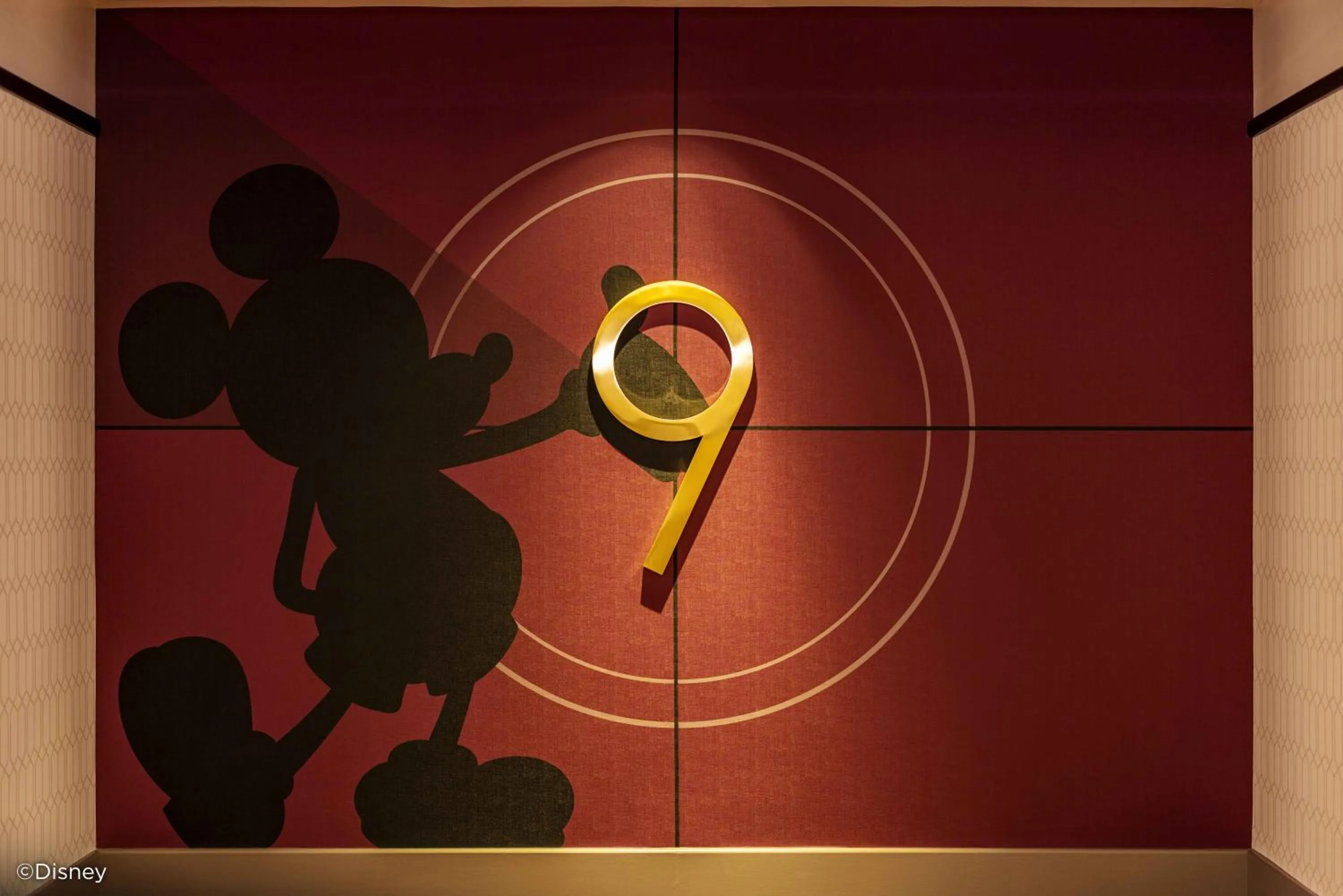 Decorative detail in Disney's Hollywood Hotel