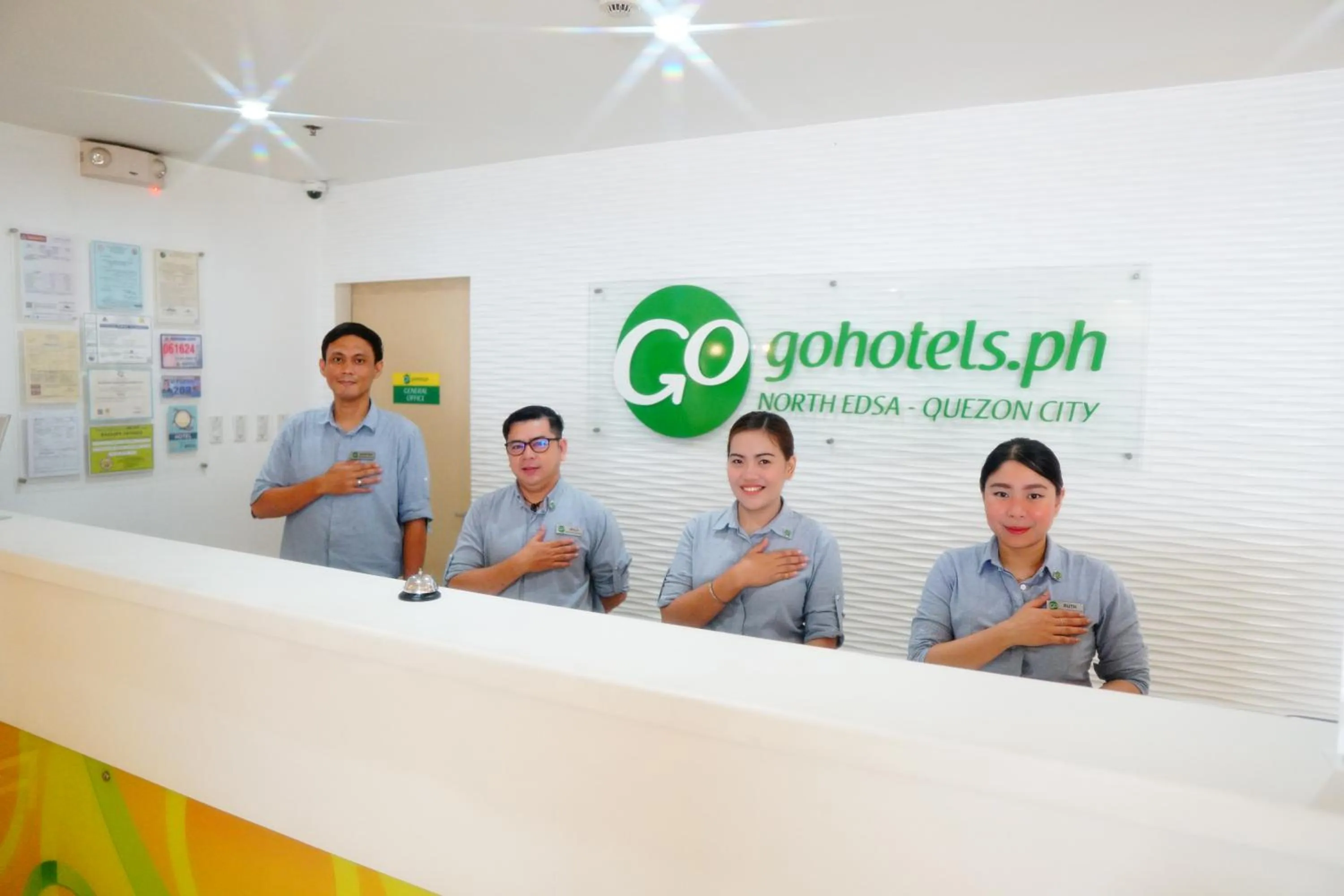 People in Go Hotels North EDSA