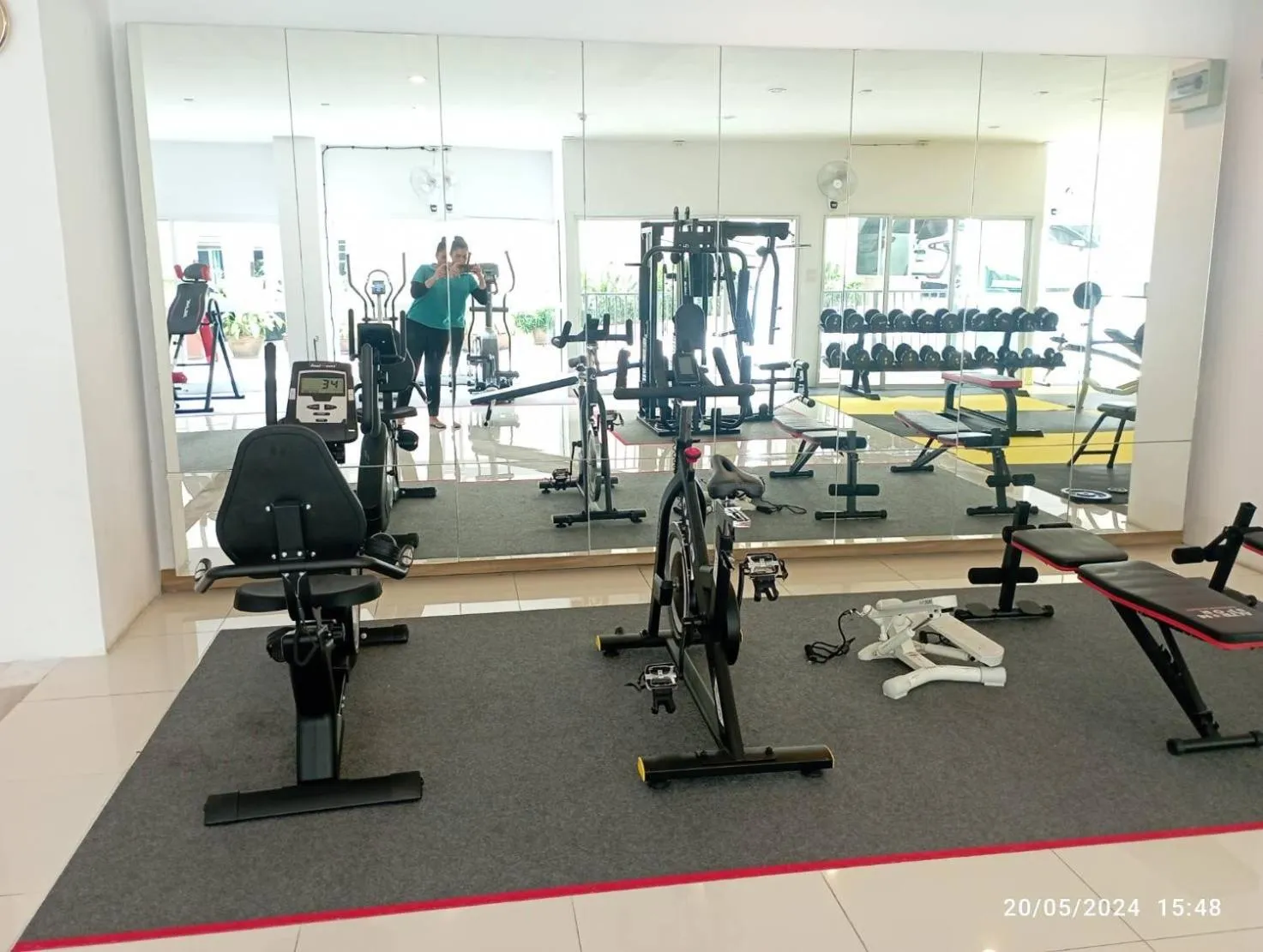 Fitness centre/facilities in G Residence