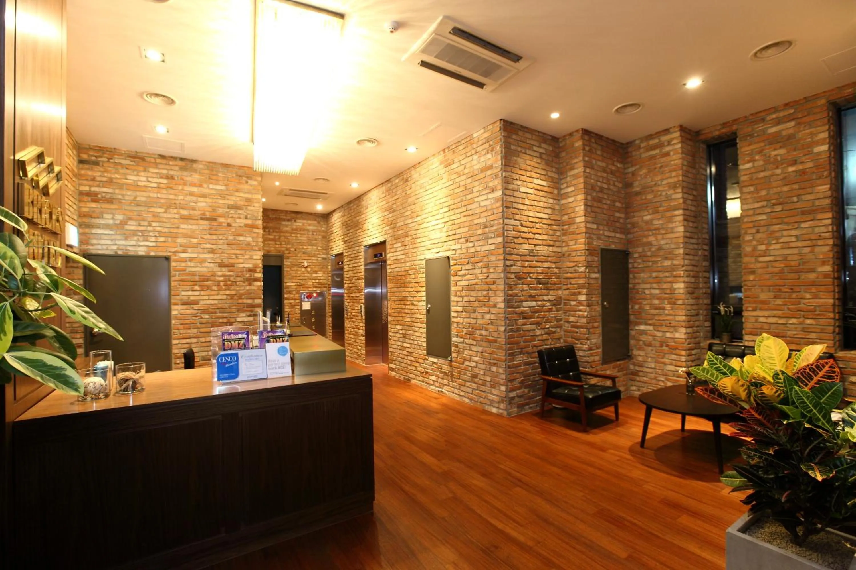 Lobby or reception in Bricks Hotel
