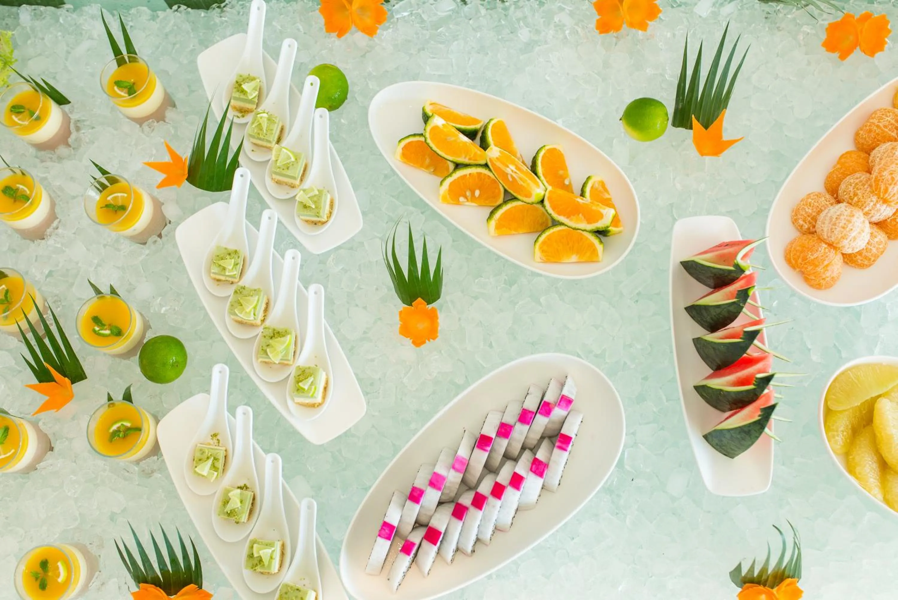 Buffet breakfast in Yarra Ocean Suites Danang