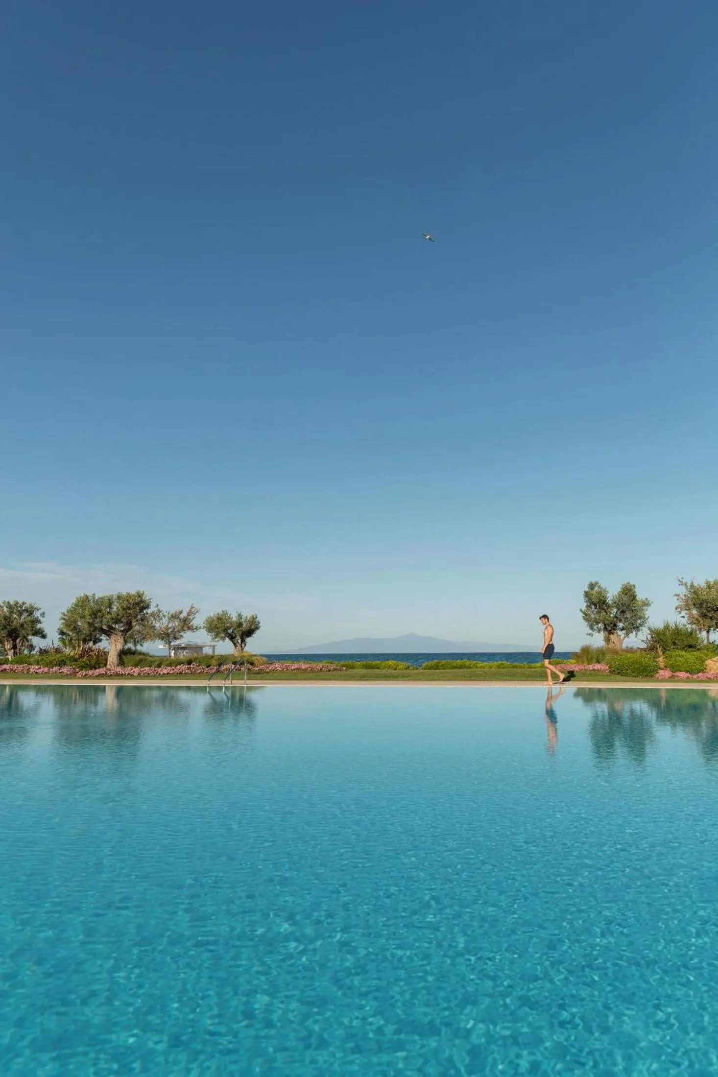 Swimming pool in Sani Dunes