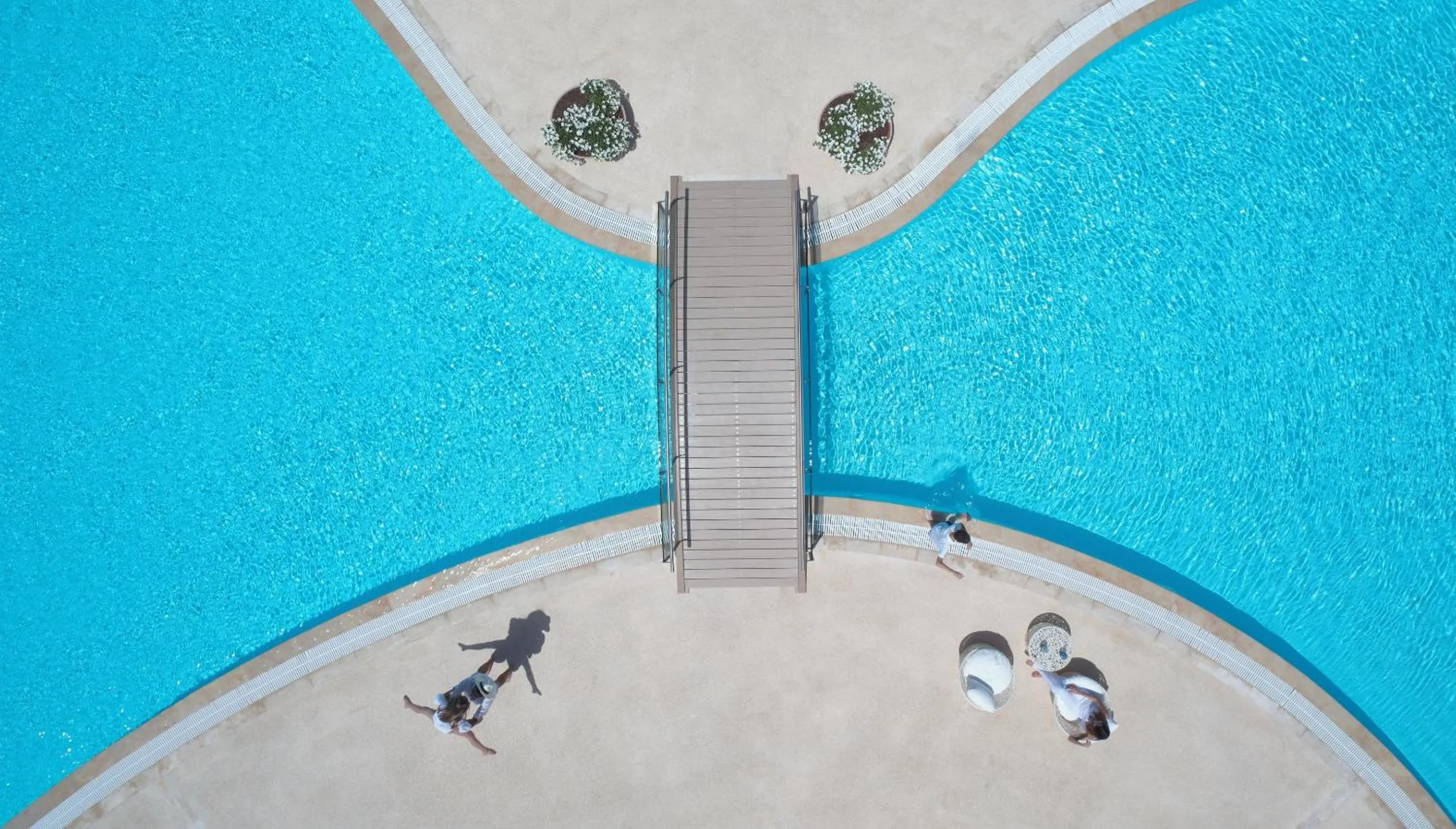 Swimming pool in Sani Dunes