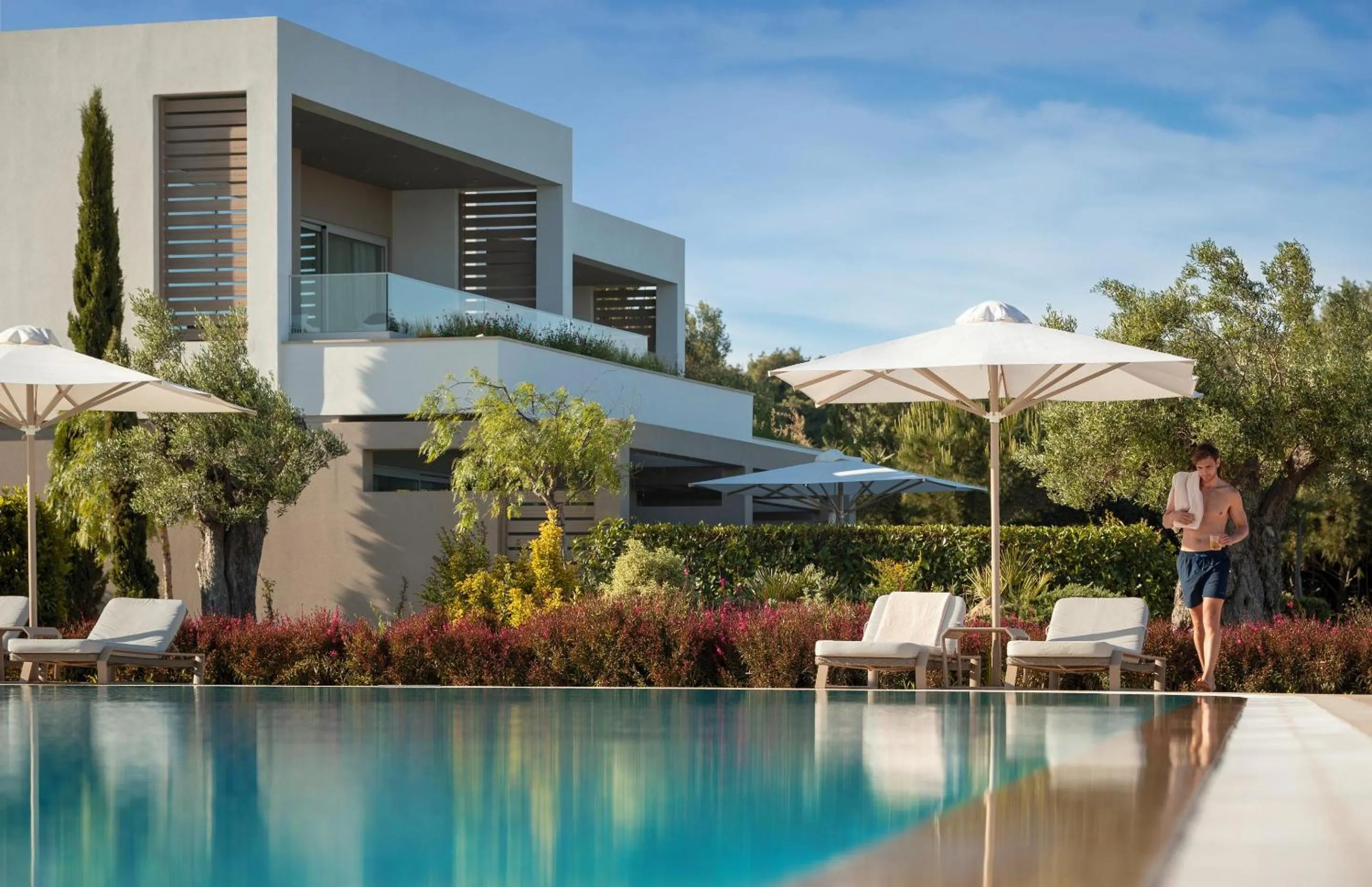 Swimming pool in Sani Dunes