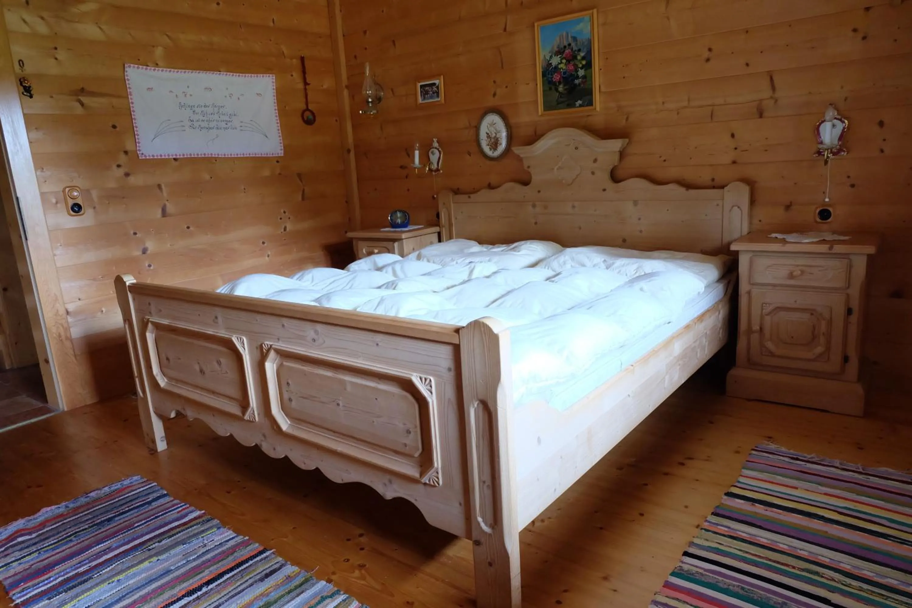 Bedroom, Bed in Ferienhaus Heutal
