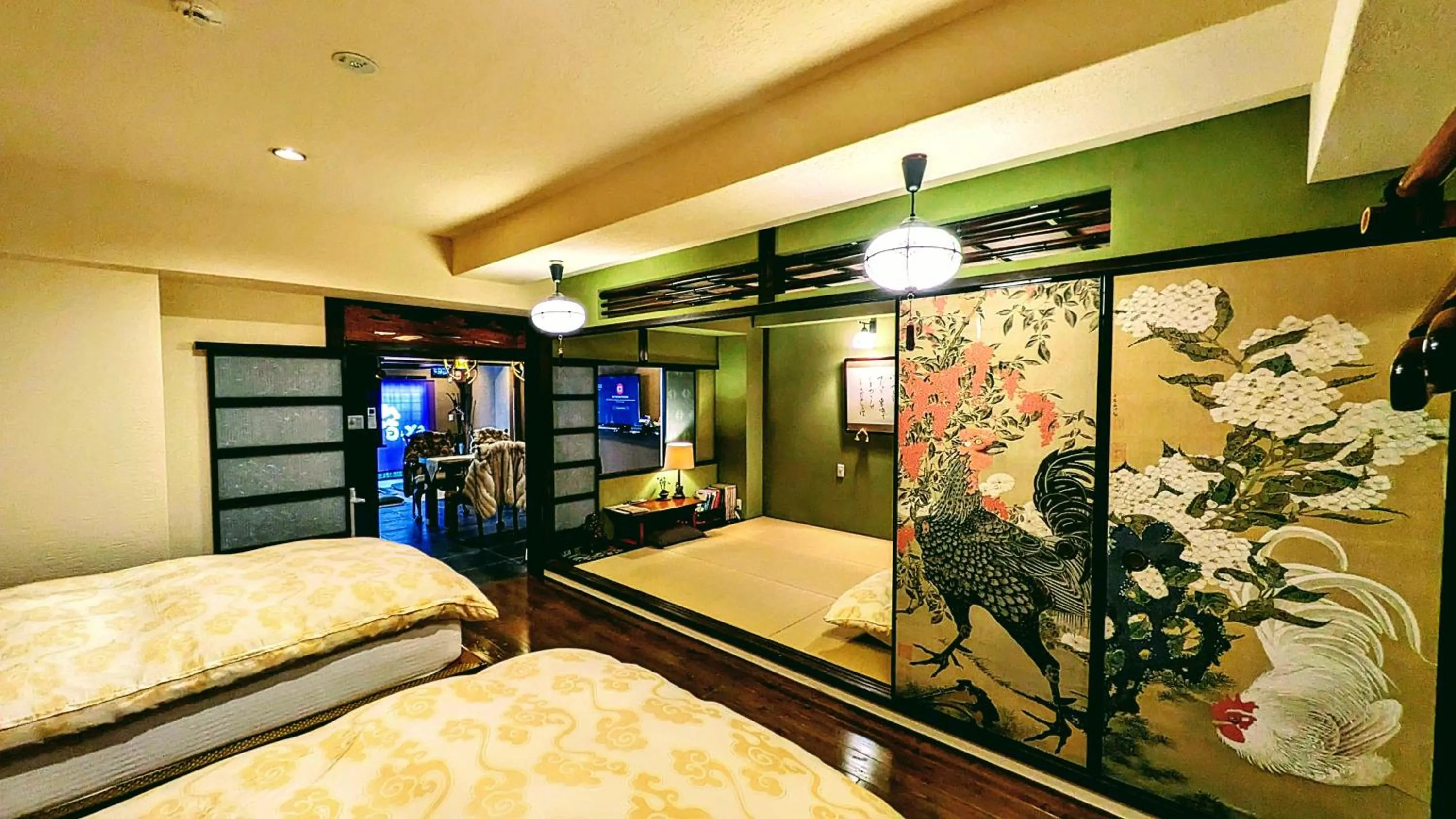 Bedroom, Bed in Yadoya Kyoto Shimogamo