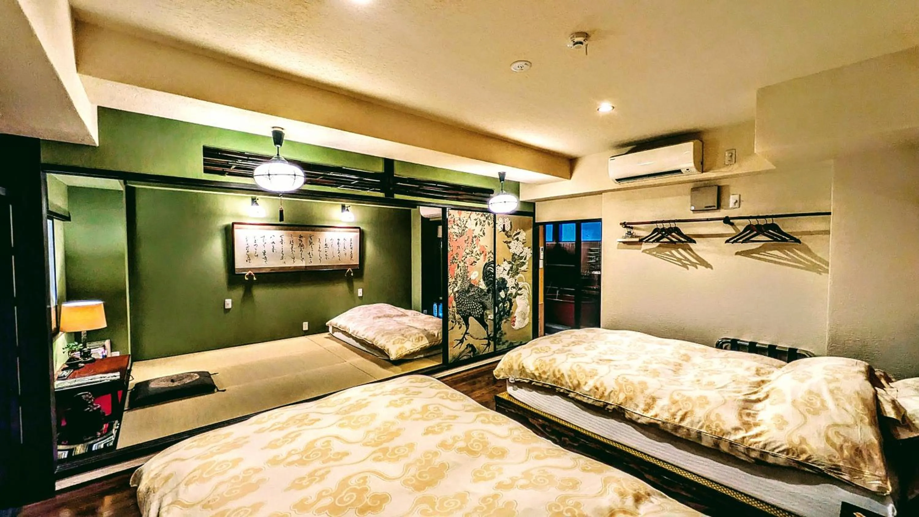 Bed in Yadoya Kyoto Shimogamo