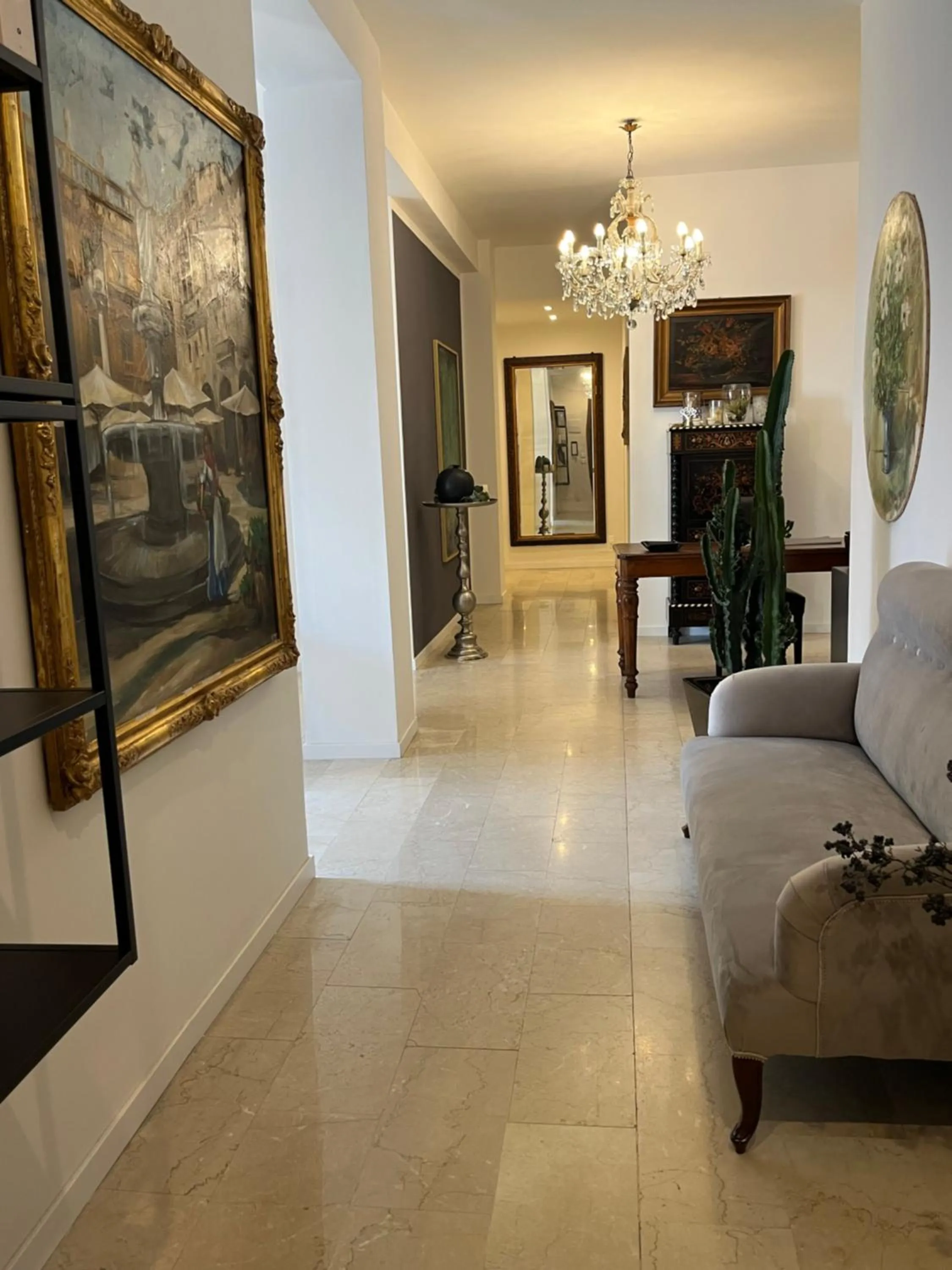 Living room in Fleur Blanche