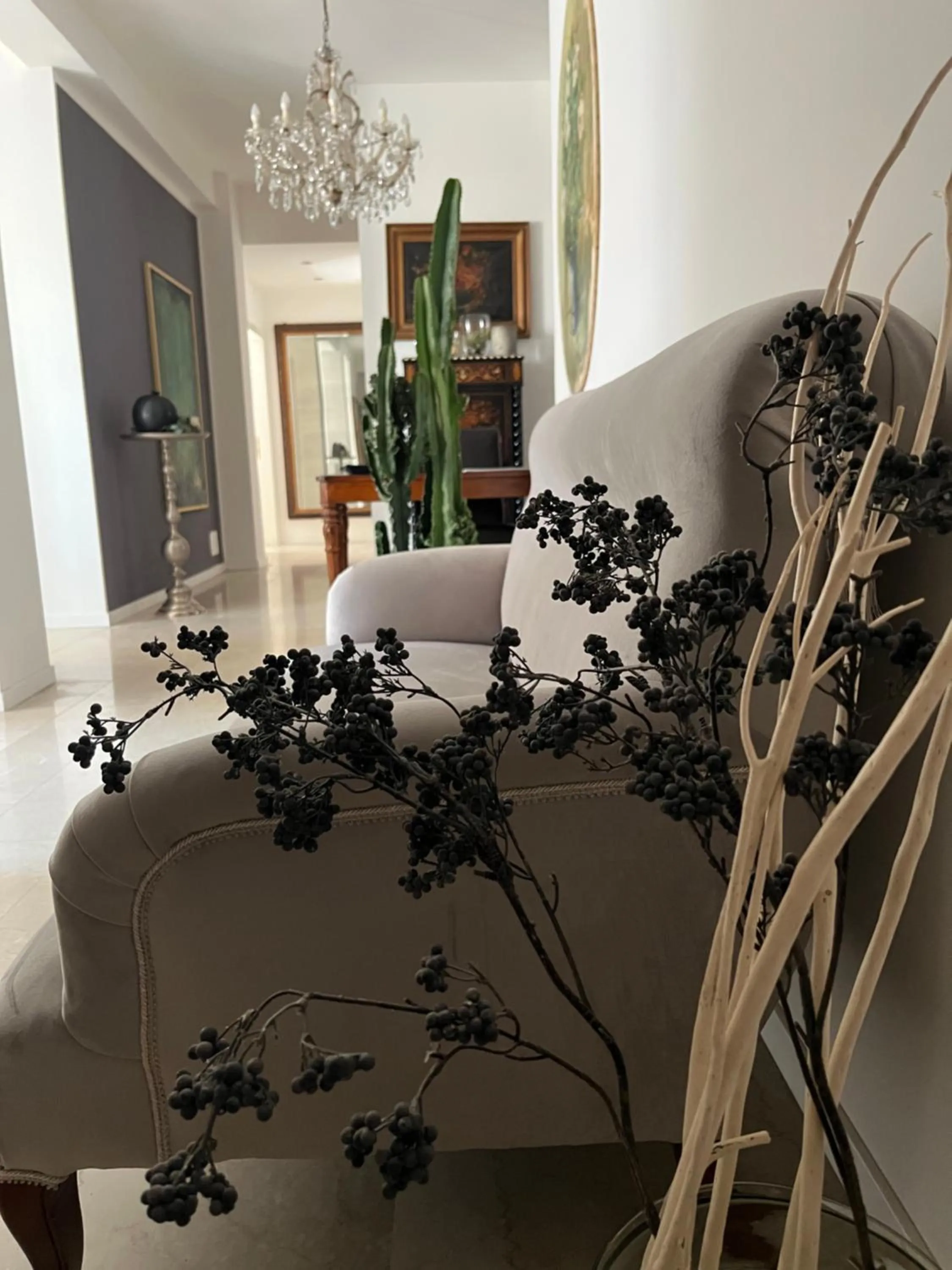 Living room in Fleur Blanche