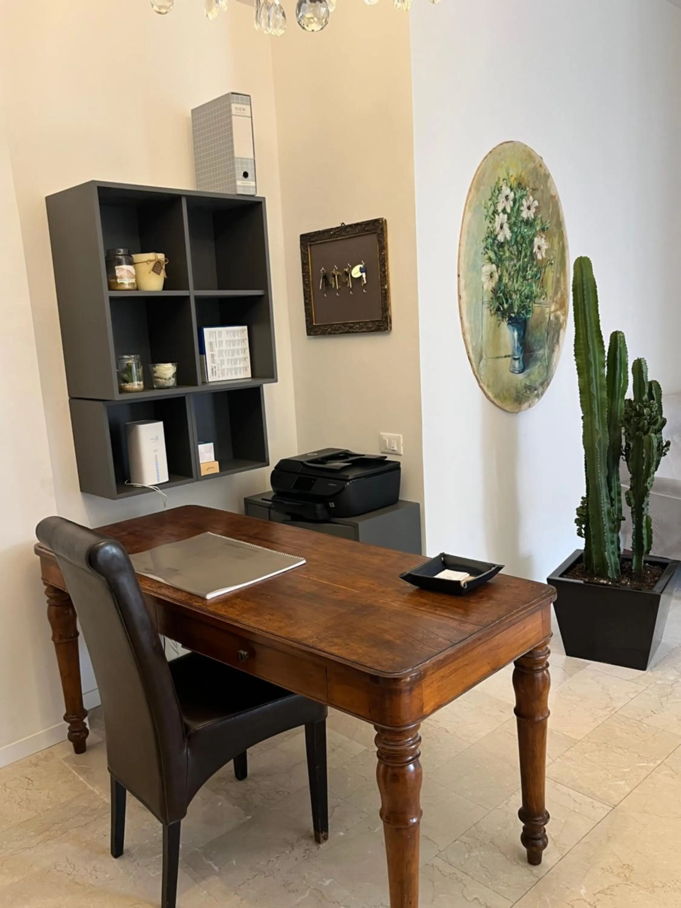 Lobby or reception in Fleur Blanche