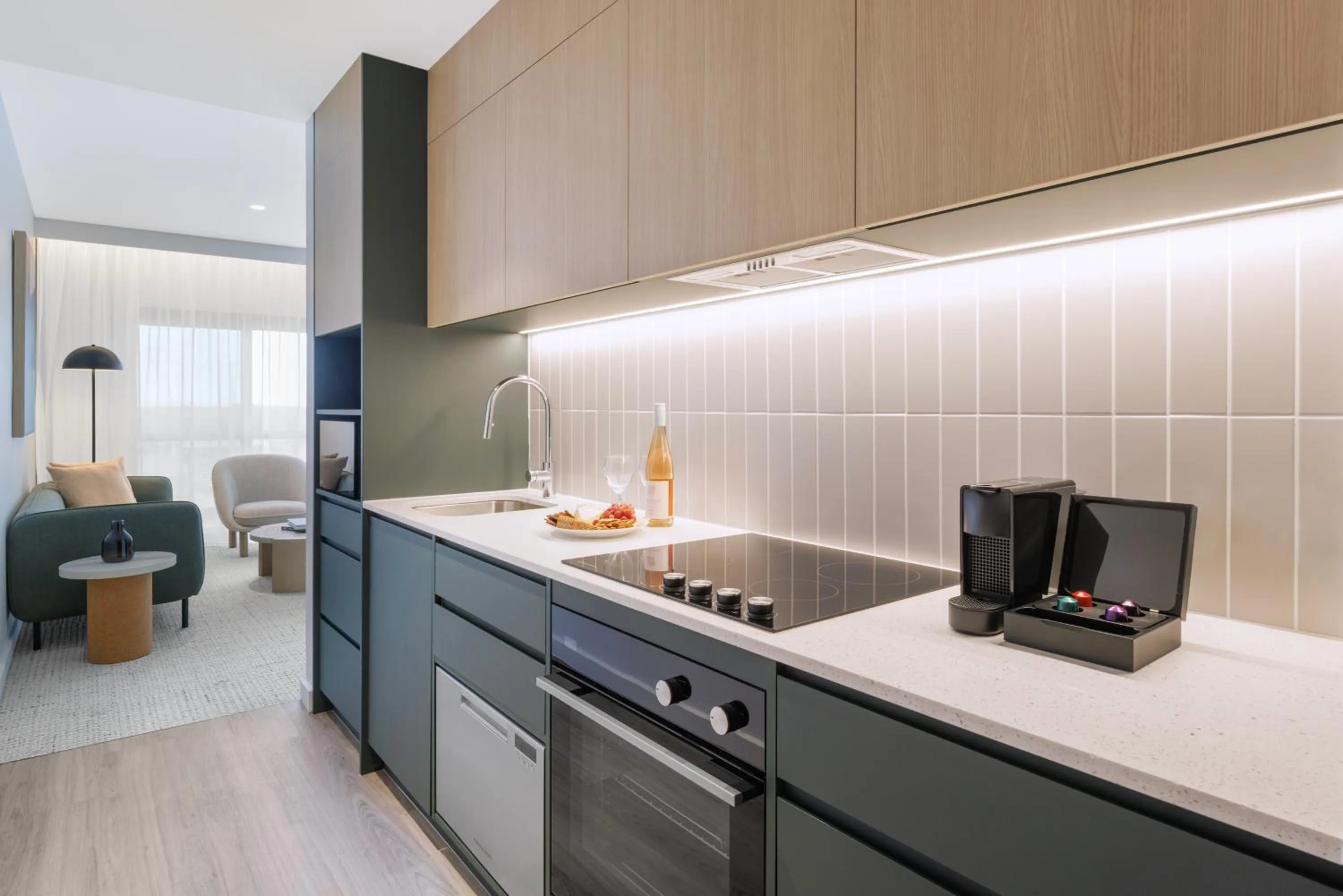 kitchen in Quest Port Adelaide