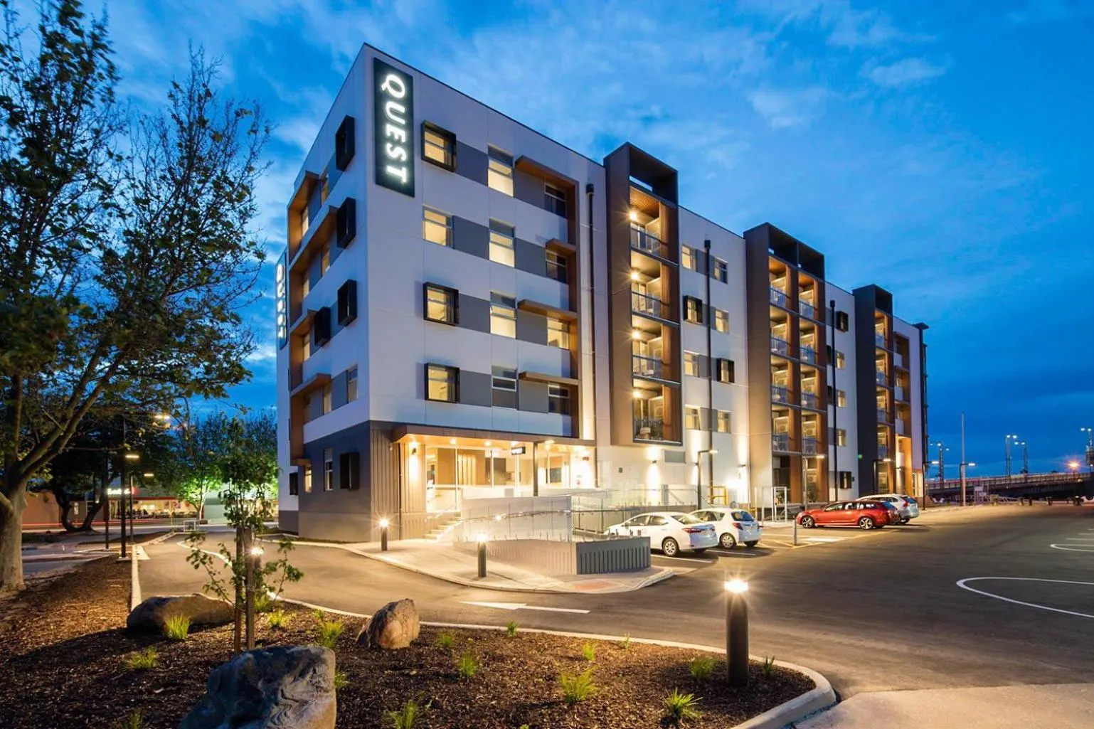 Property building in Quest Port Adelaide