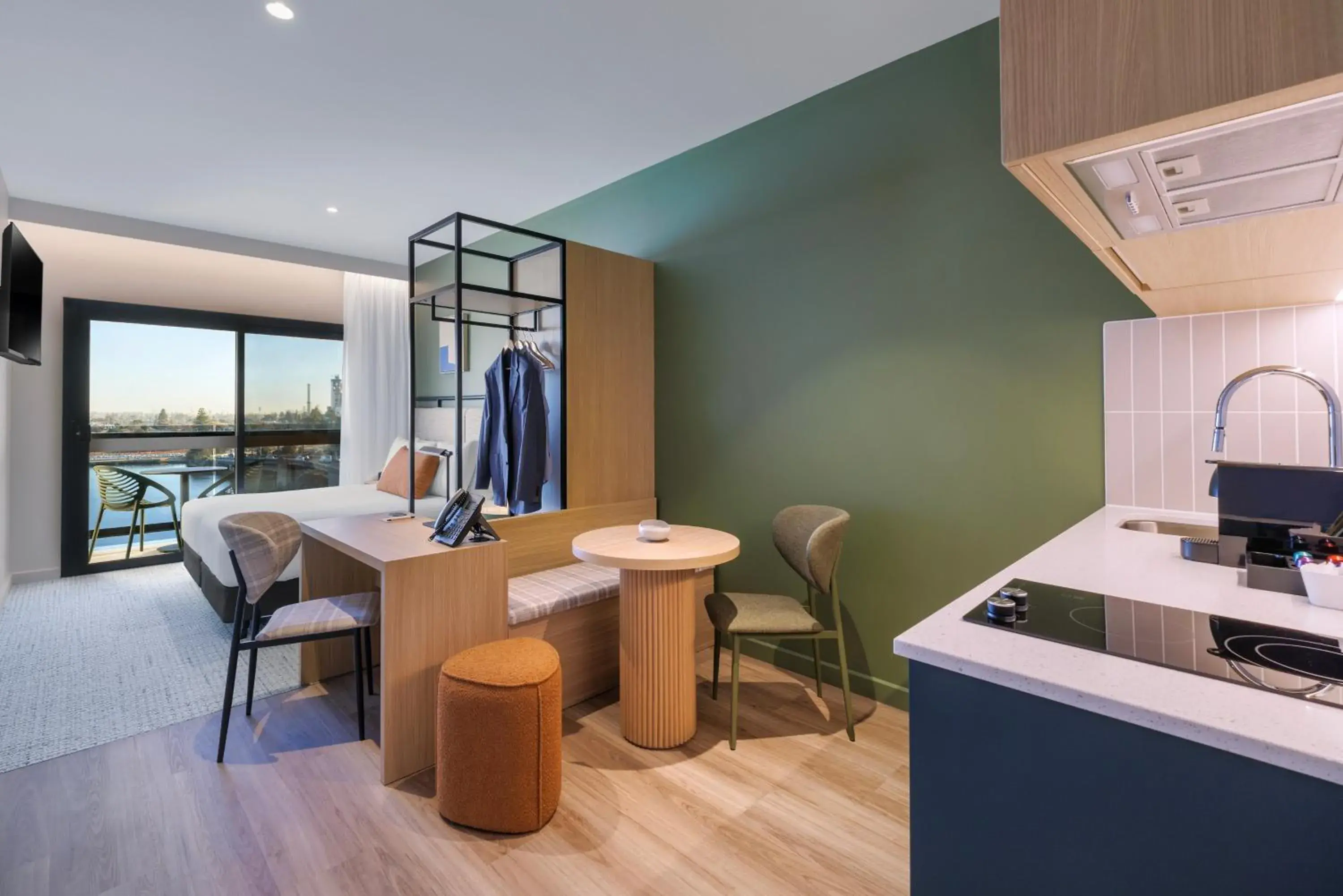 Studio Executive Apartment with Balcony in Quest Port Adelaide Studio Executive Apartment with Balcony in Quest Port Adelaide