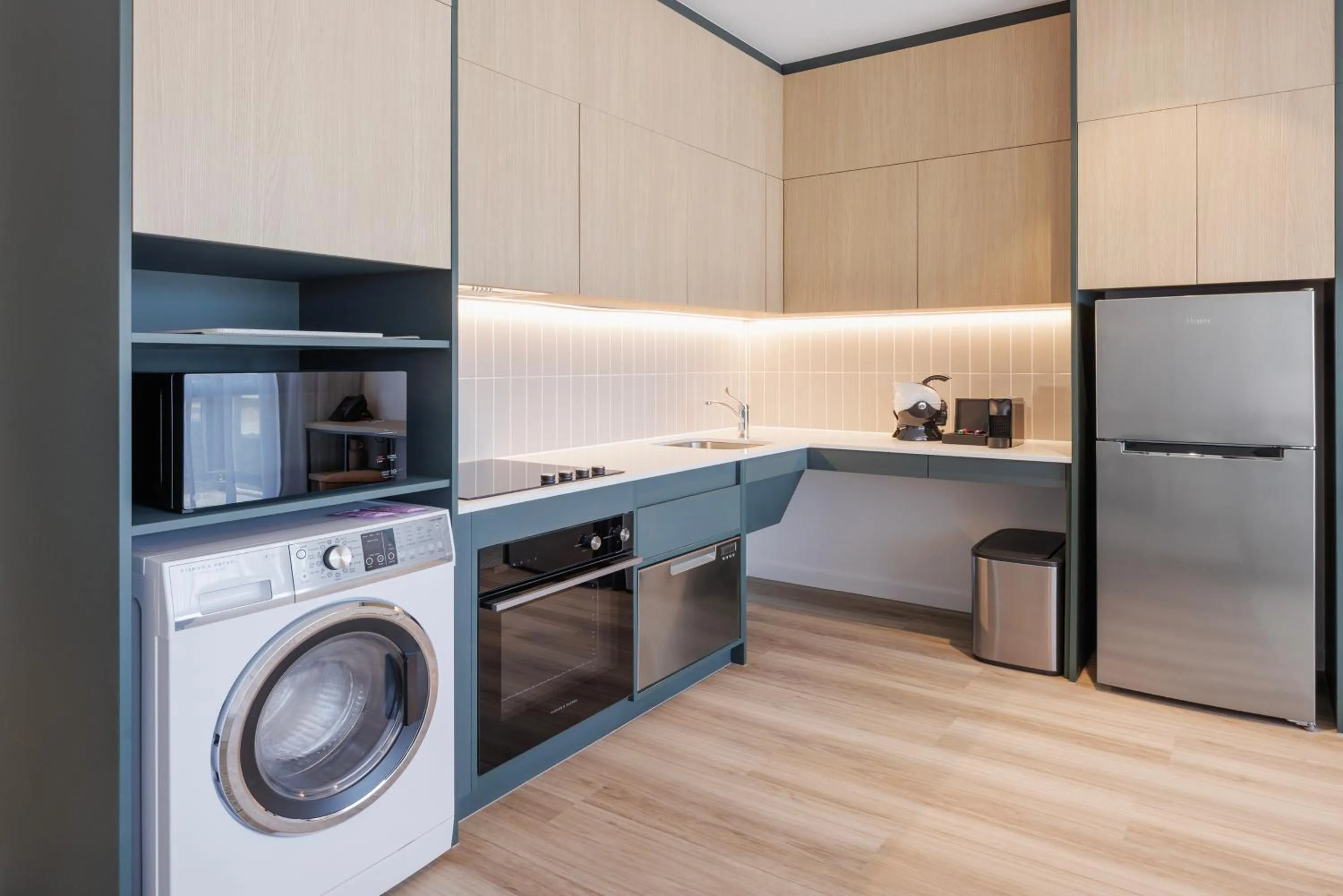 Kitchen or kitchenette in Quest Port Adelaide