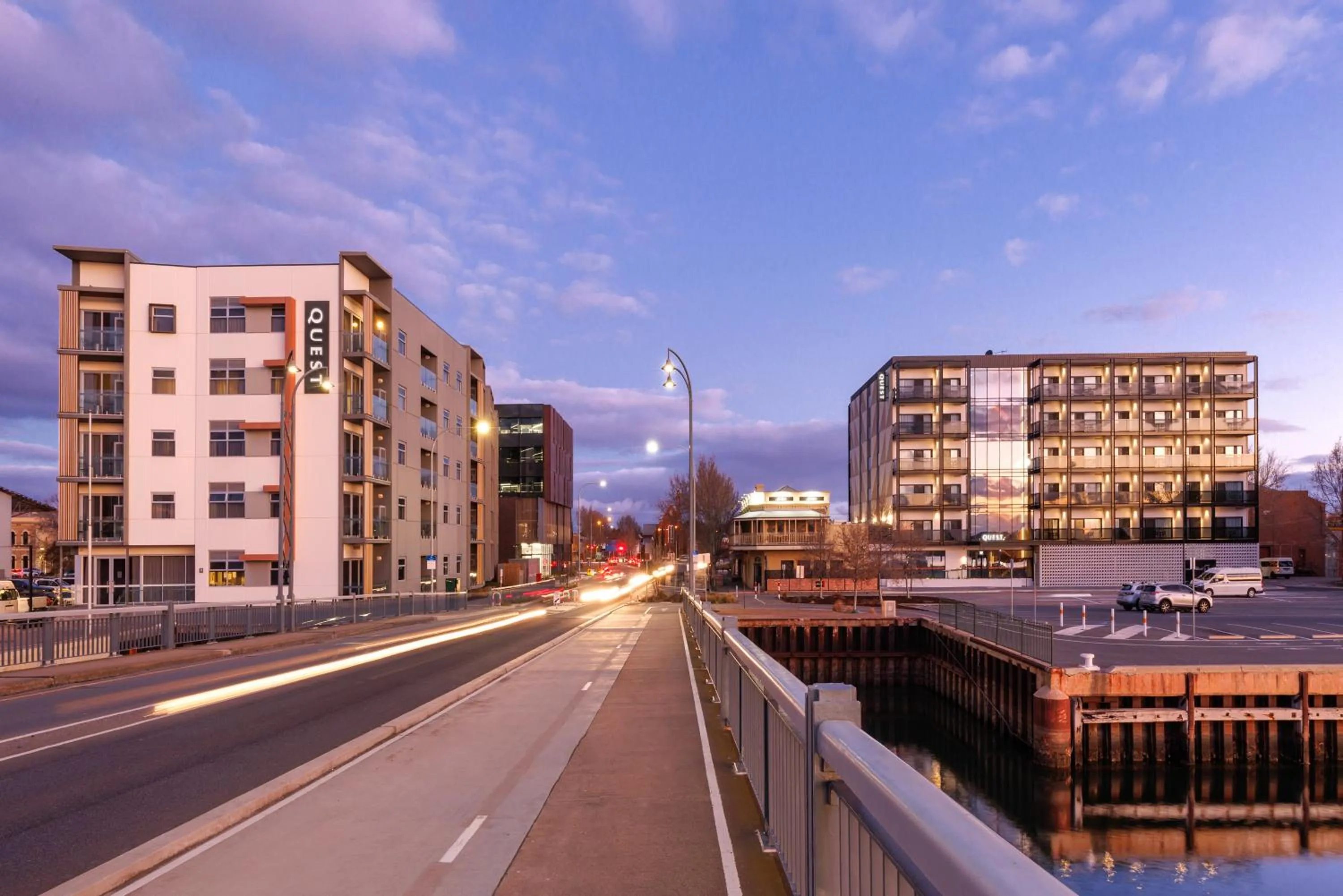 Property building in Quest Port Adelaide