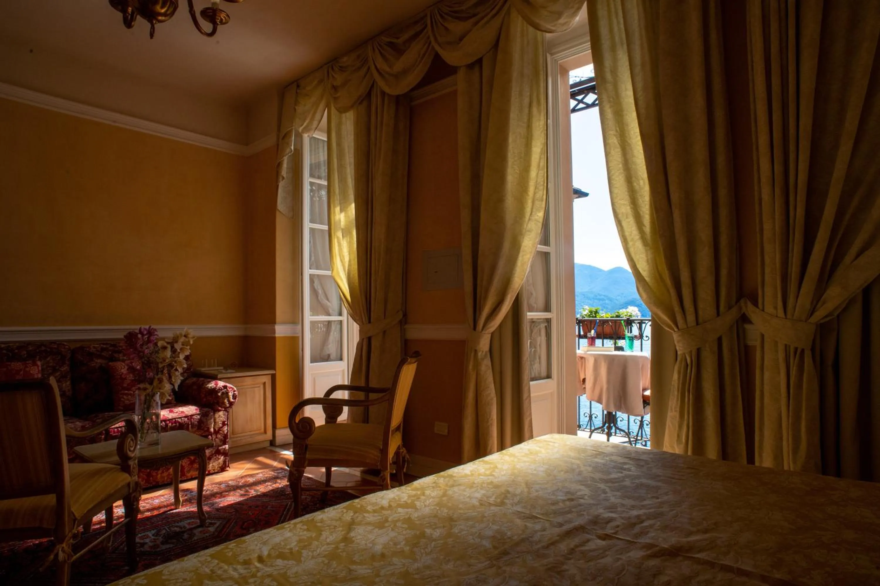 View (from property/room) in Hotel Cannero