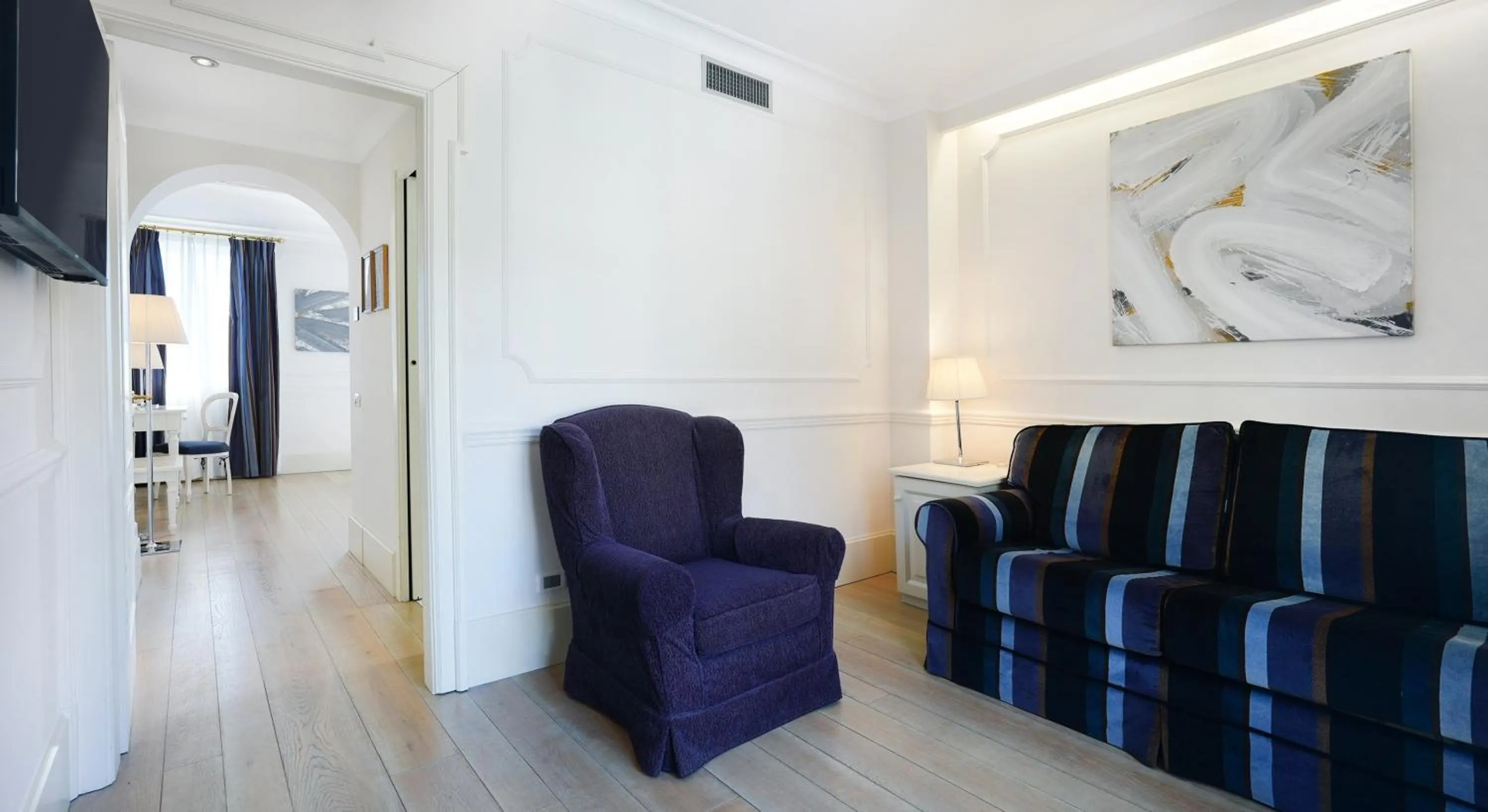 Living room in Hotel Cannero