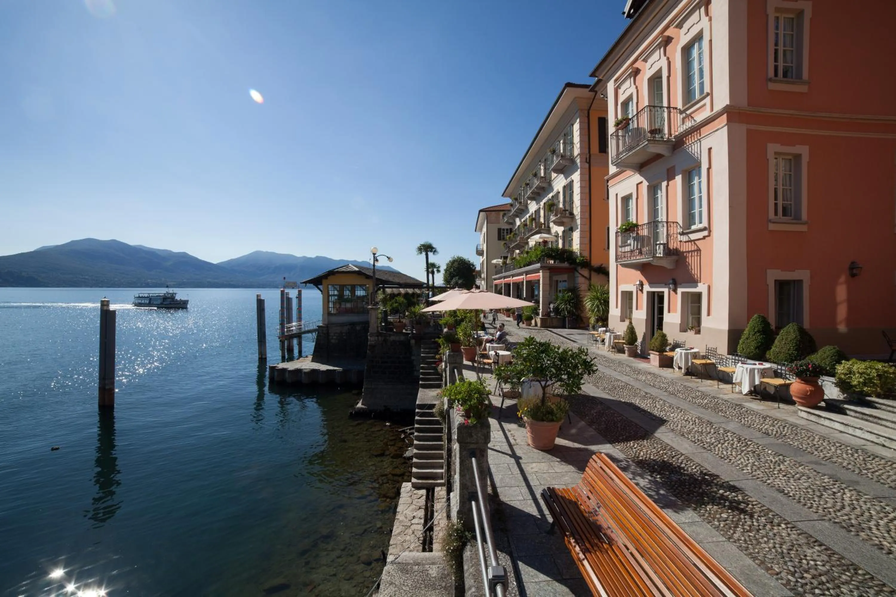 Property building in Hotel Cannero