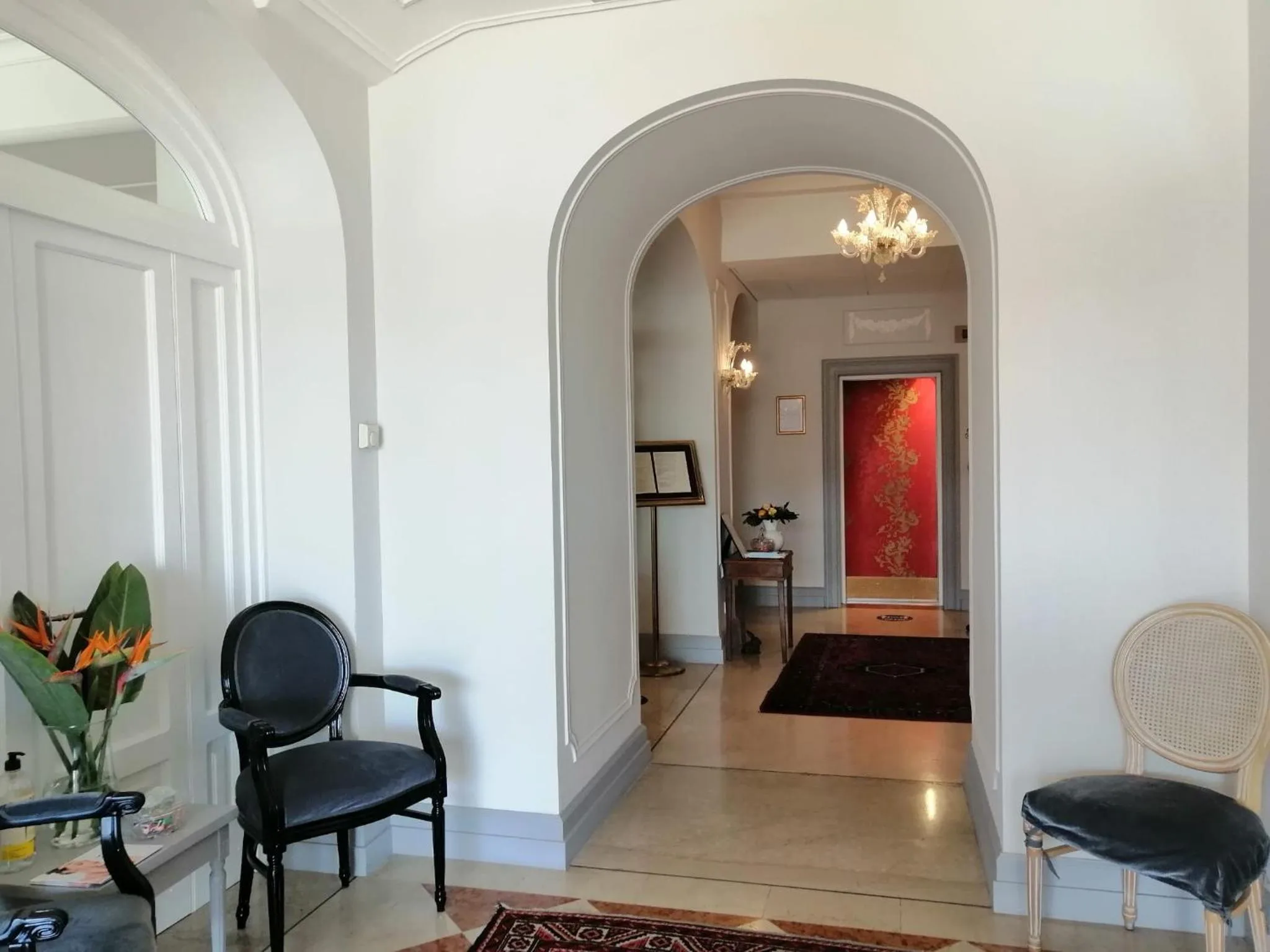 Lobby or reception in Hotel Cannero