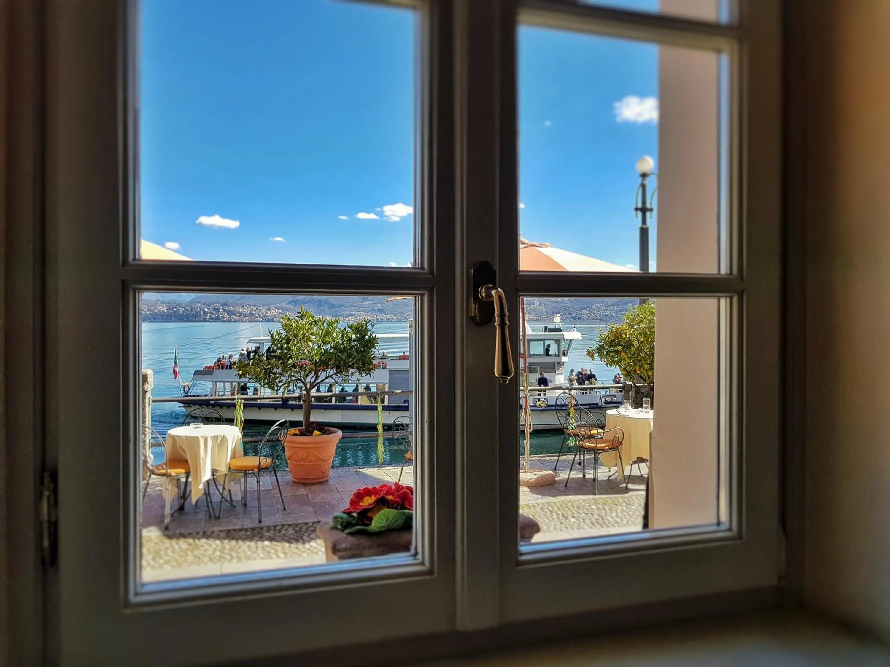 View (from property/room) in Hotel Cannero