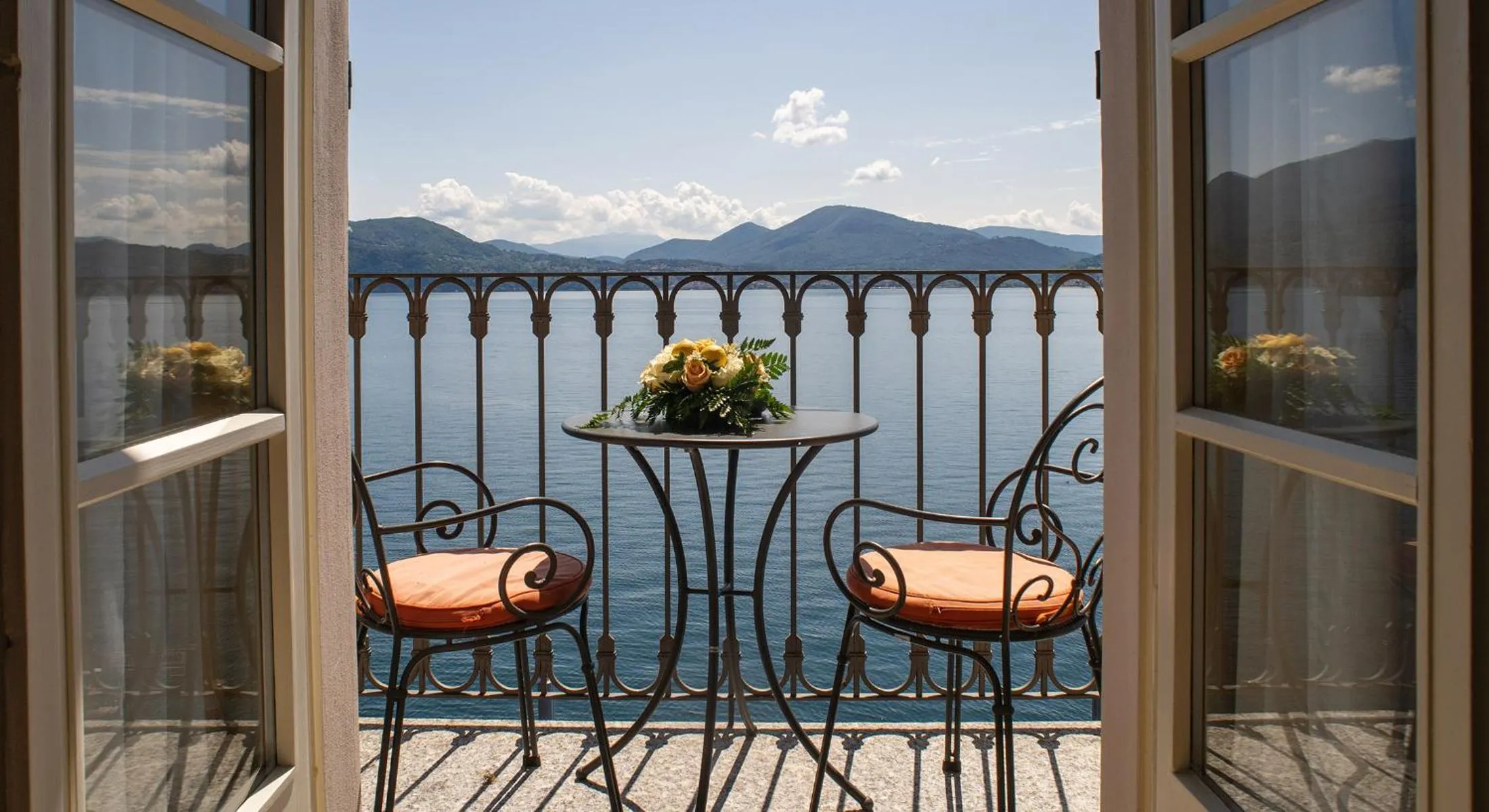 Balcony/Terrace in Hotel Cannero