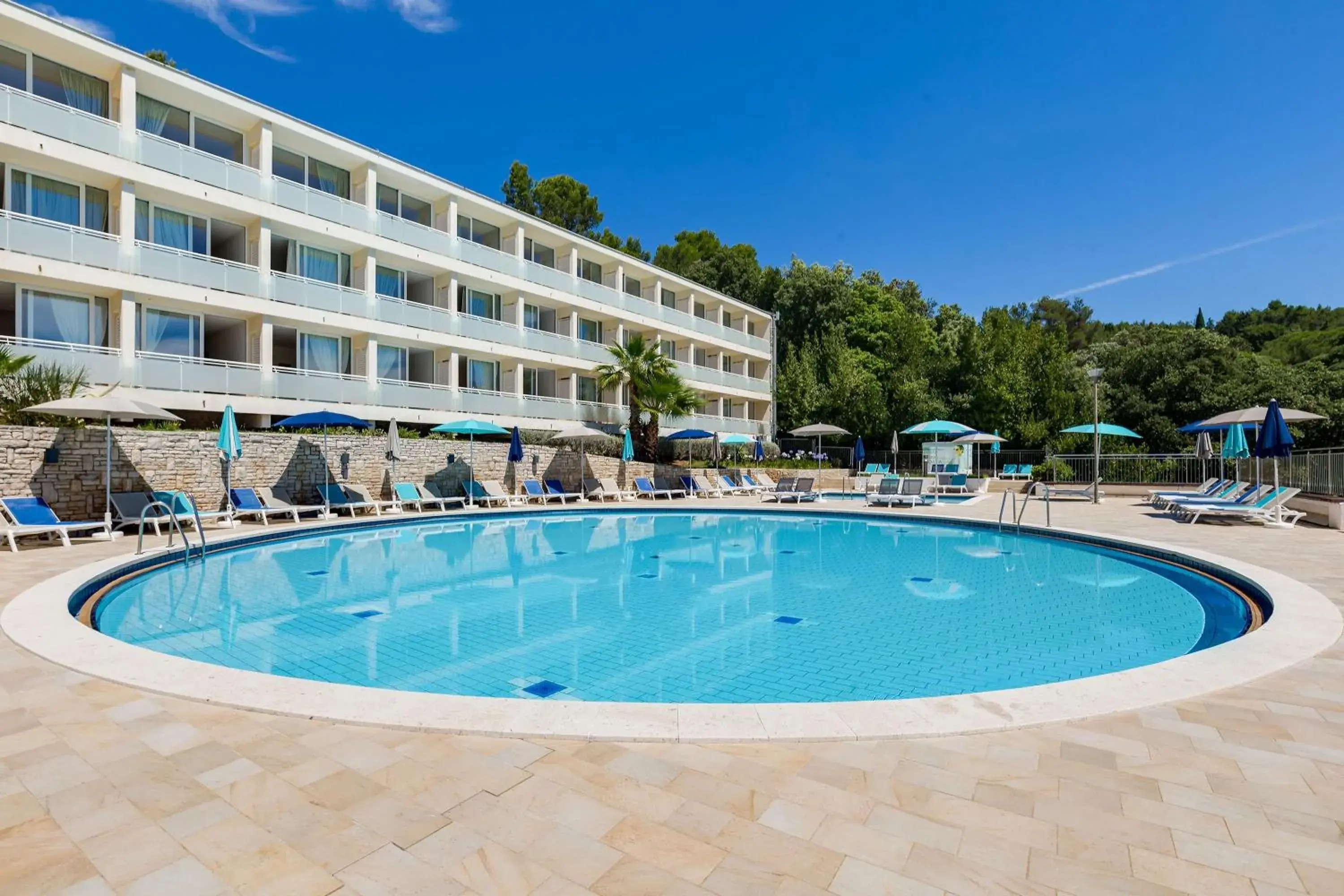Swimming pool in Sunny Rabac by Valamar Swimming pool in Sunny Rabac by Valamar