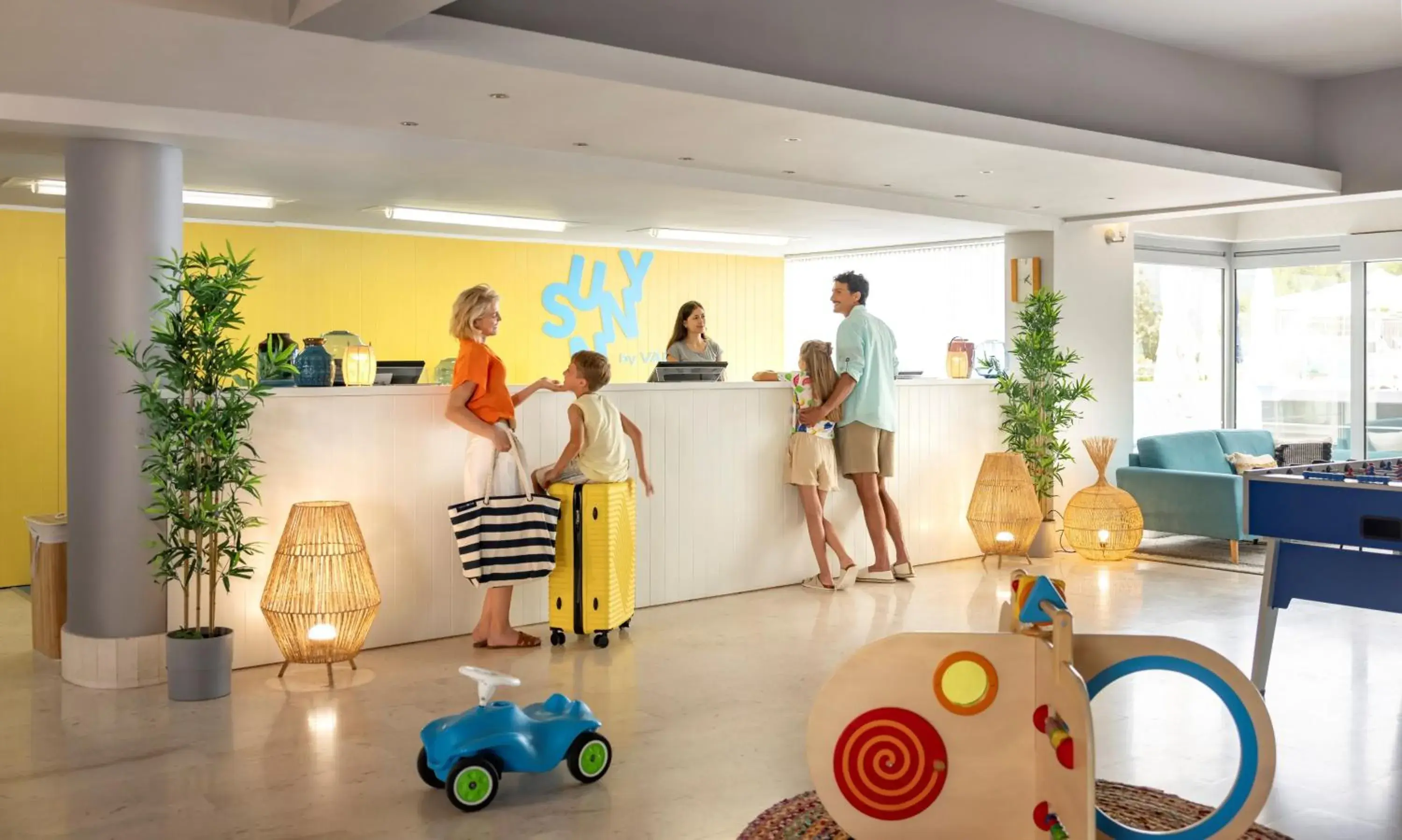 Lobby or reception in Sunny Rabac by Valamar Lobby or reception in Sunny Rabac by Valamar