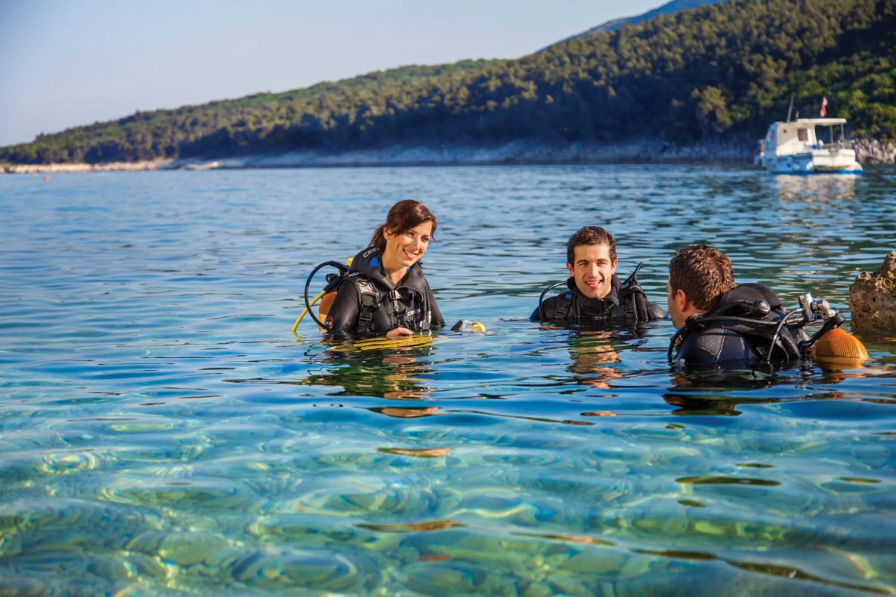 Diving in Sunny Rabac by Valamar
