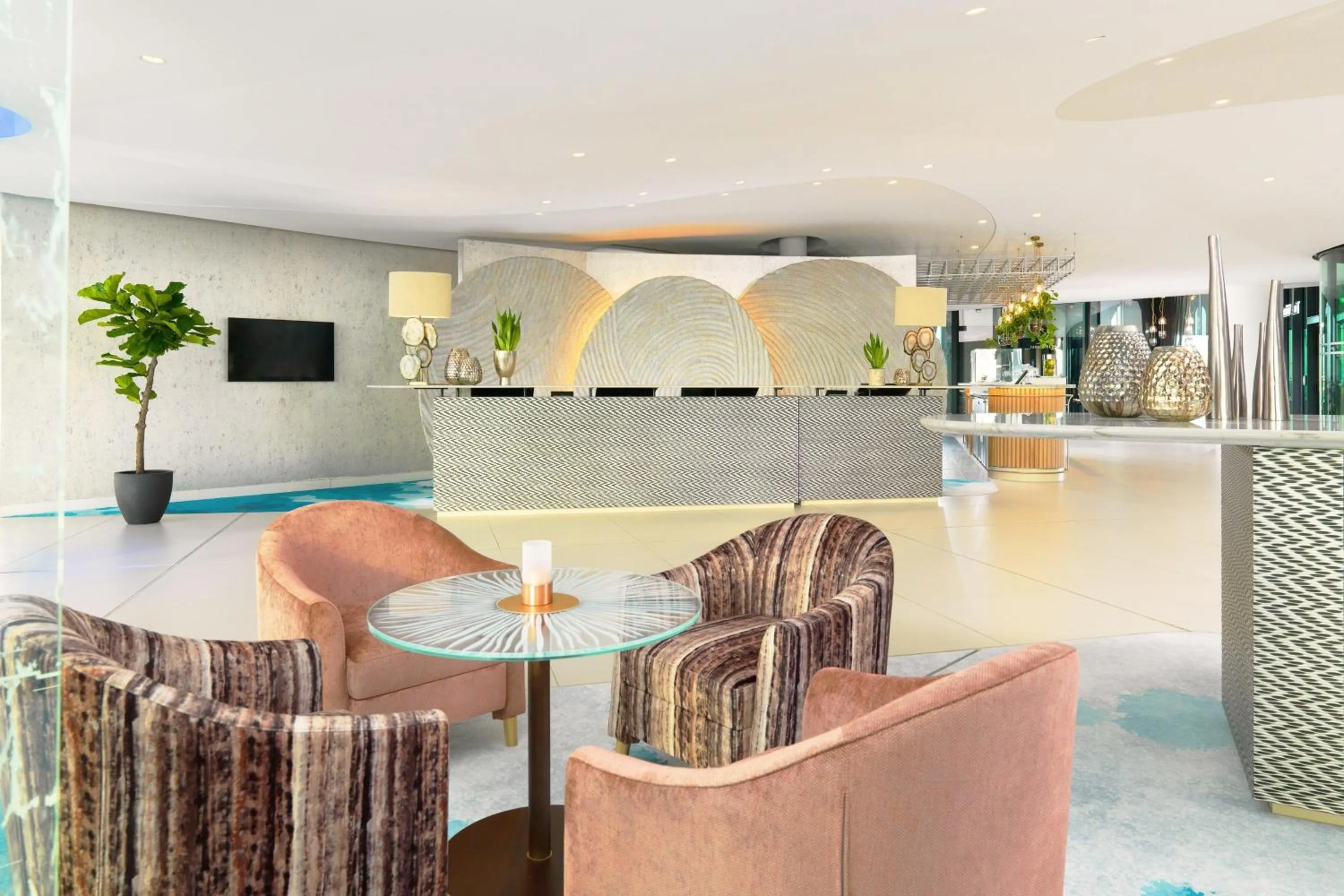 Lobby or reception in The Westin Hamburg Elbphilharmonie