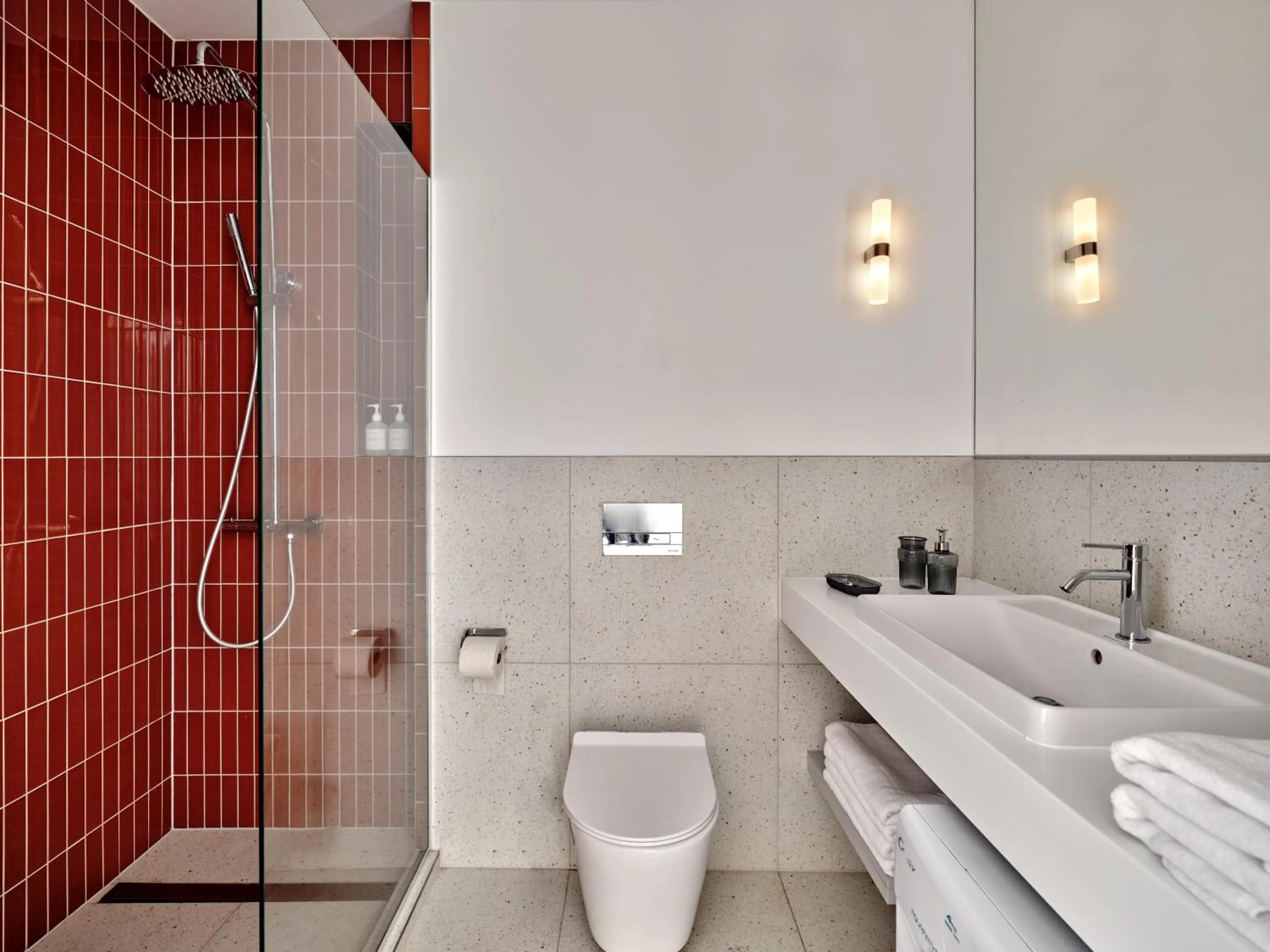 Shower in Apartamenty Media Park