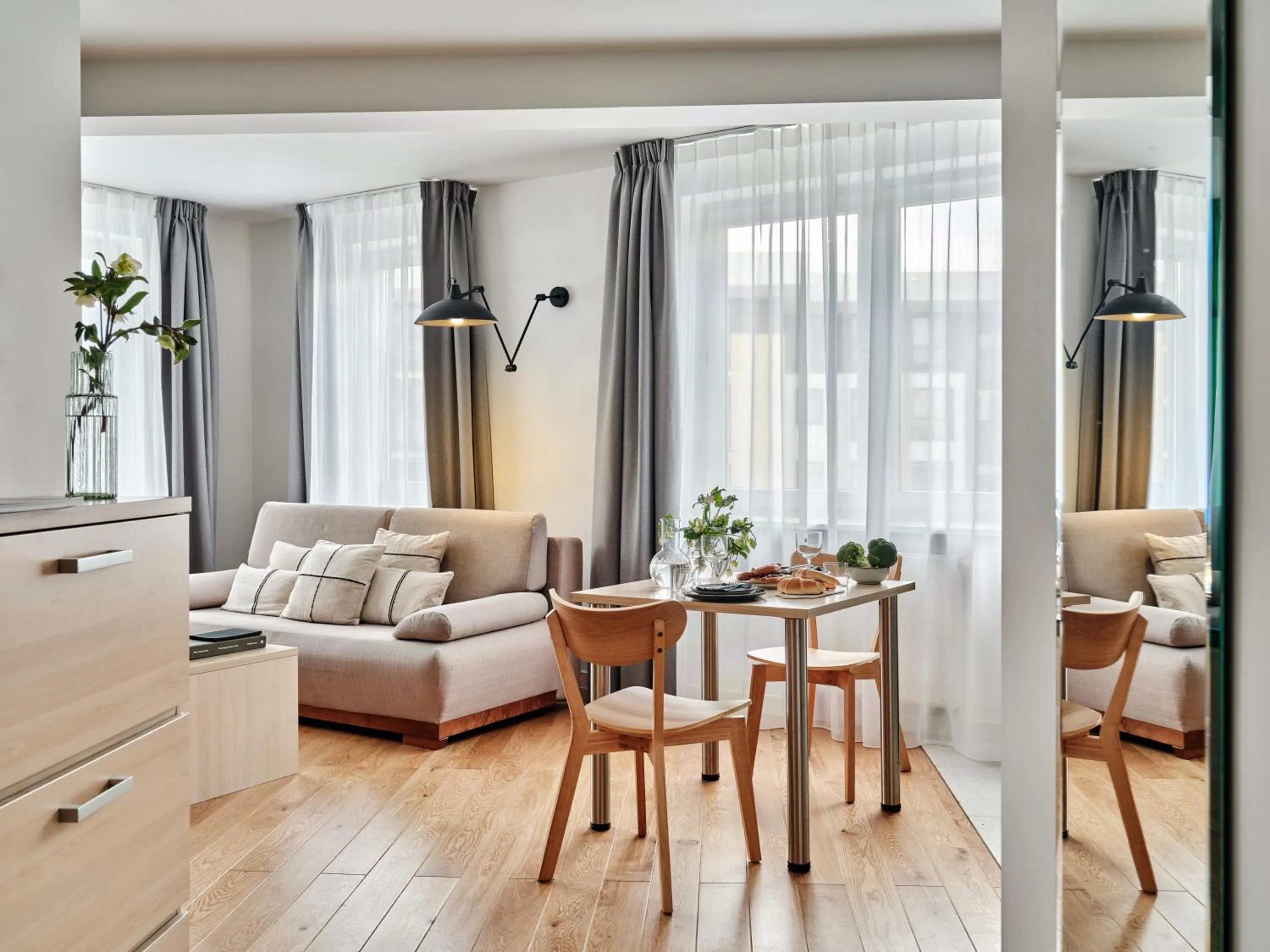 Living room in Apartamenty Media Park